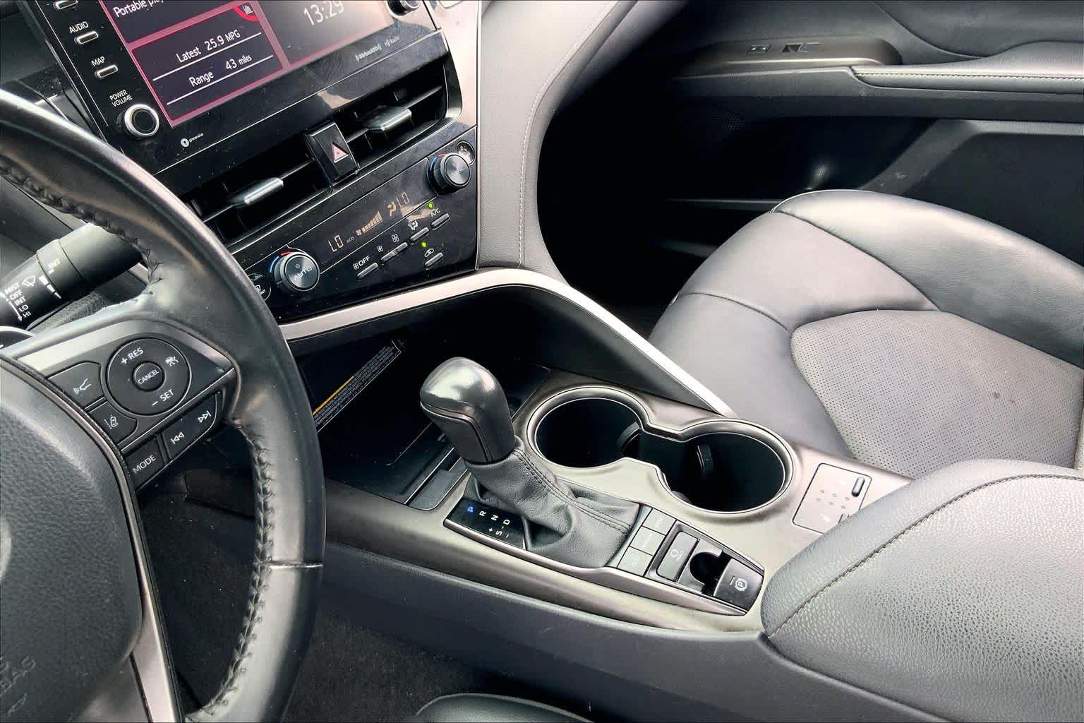 2021 Toyota Camry XSE Midnight Black Metallic at Tomball Ford