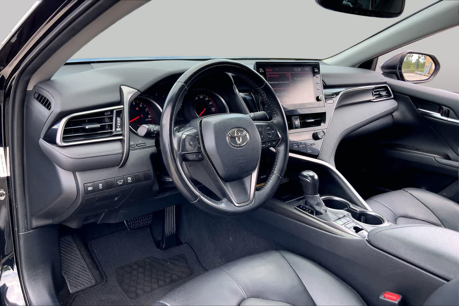2021 Toyota Camry XSE Midnight Black Metallic at Beck & Masten Kia