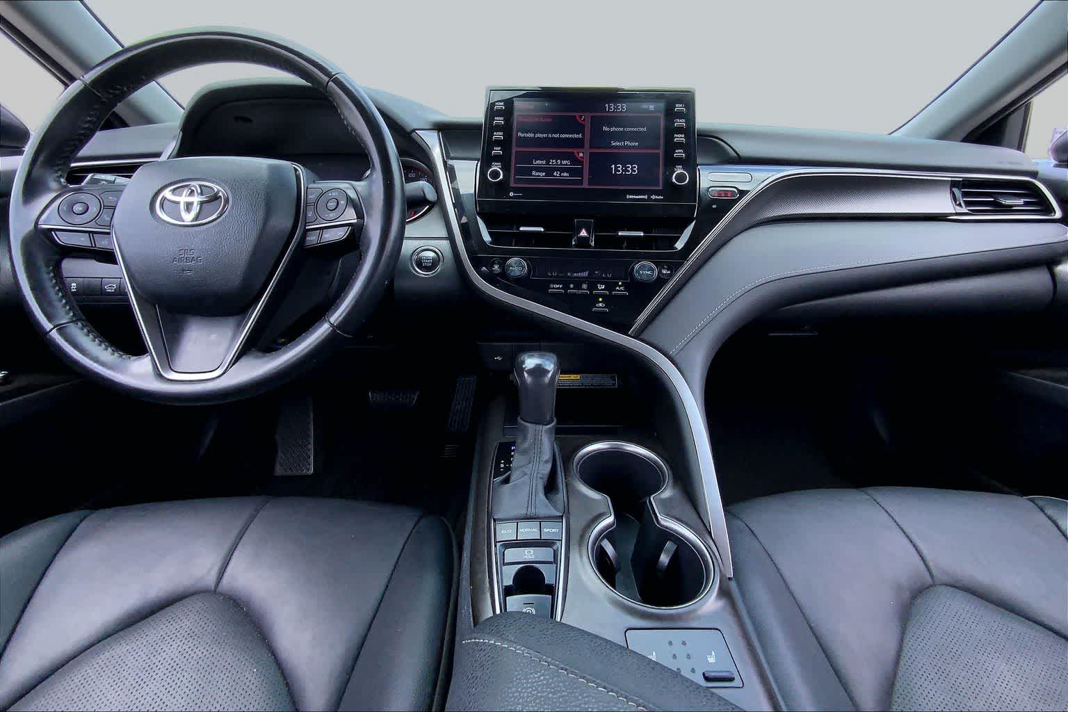 2021 Toyota Camry XSE Midnight Black Metallic at Beck & Masten Kia
