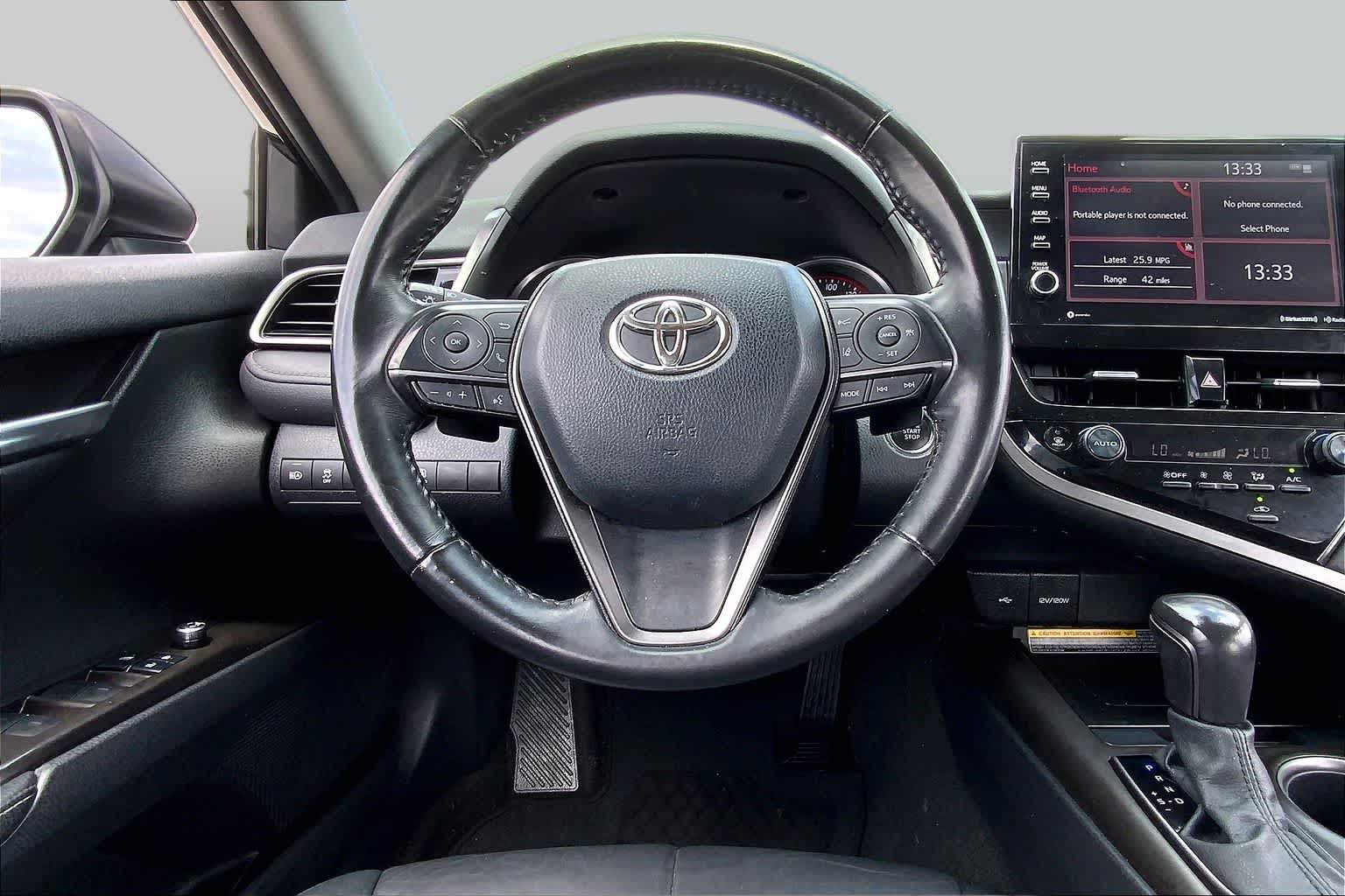 2021 Toyota Camry XSE Midnight Black Metallic at Beck & Masten Kia