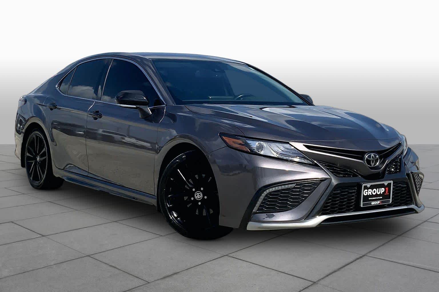 2022 Toyota Camry XSE Predawn Gray Mica at Group 1 Toyota Southwest