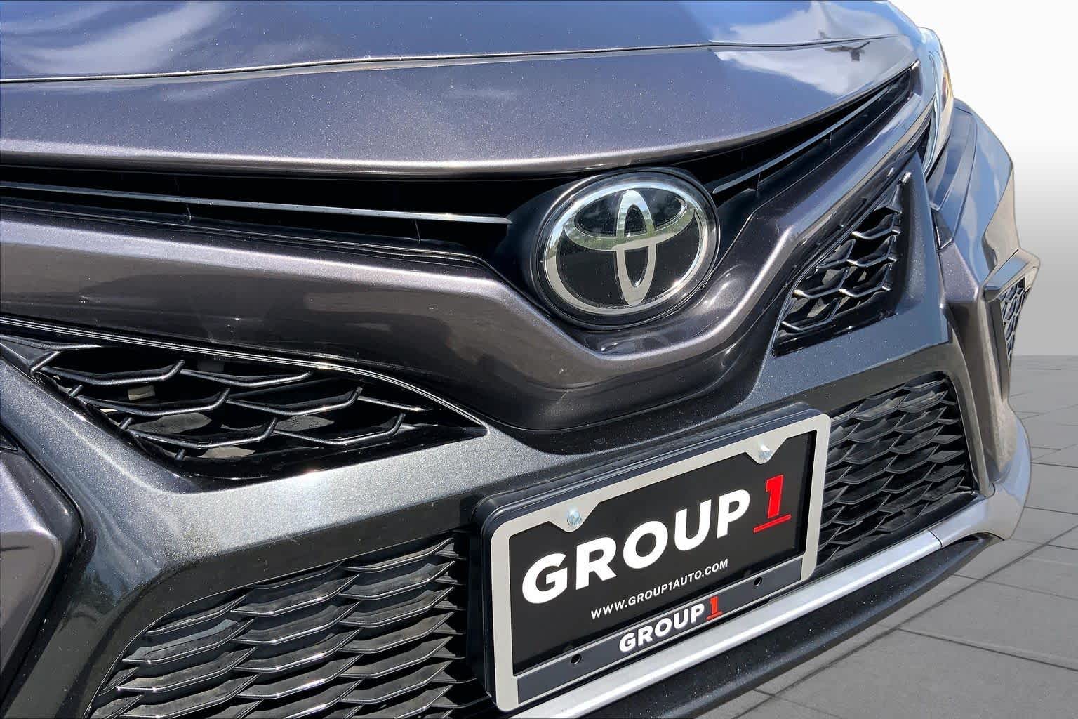 2022 Toyota Camry XSE Predawn Gray Mica at Group 1 Toyota Southwest