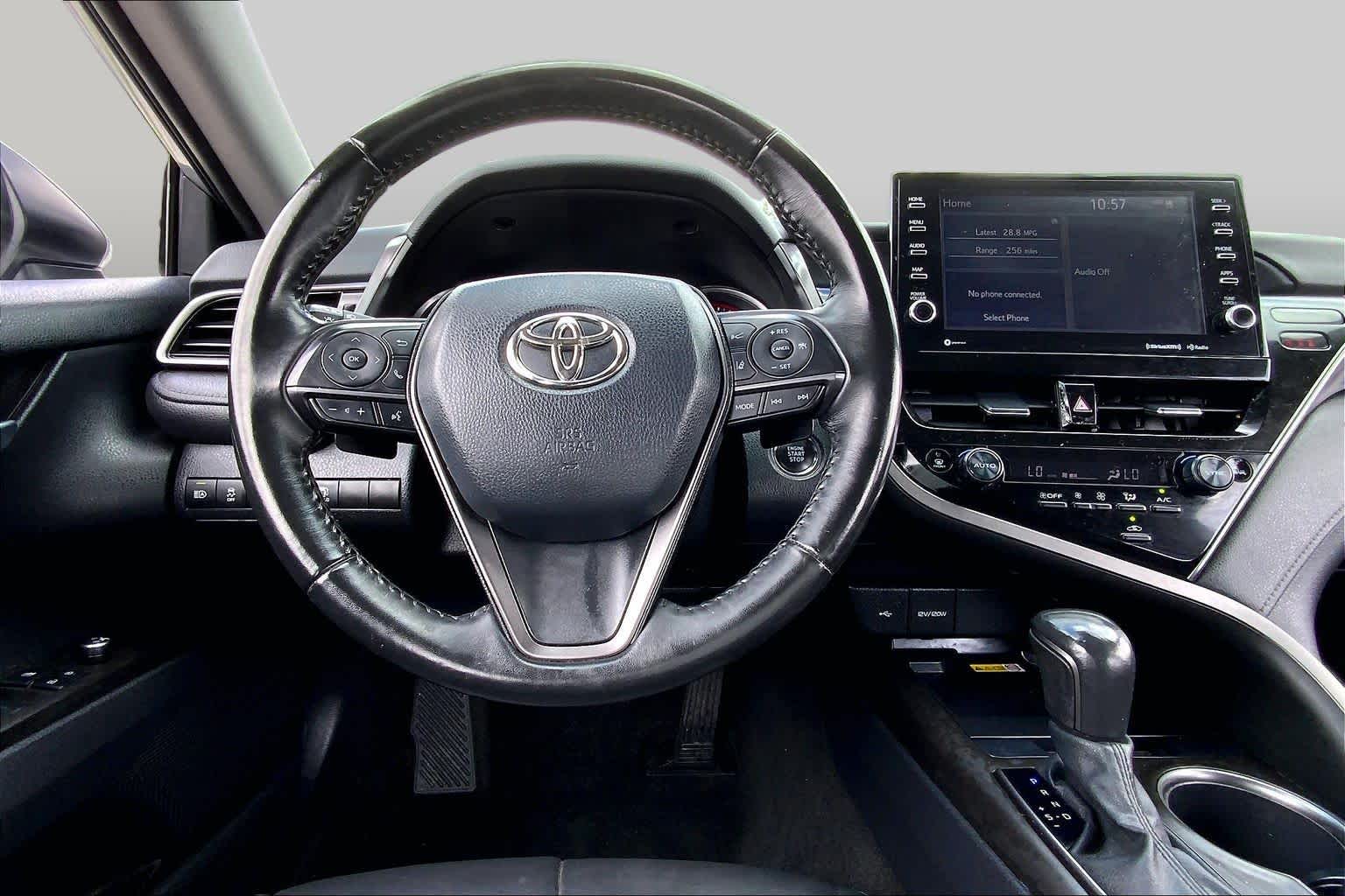 2022 Toyota Camry XSE Celestial Silver Metallic at Group 1 Toyota Southwest