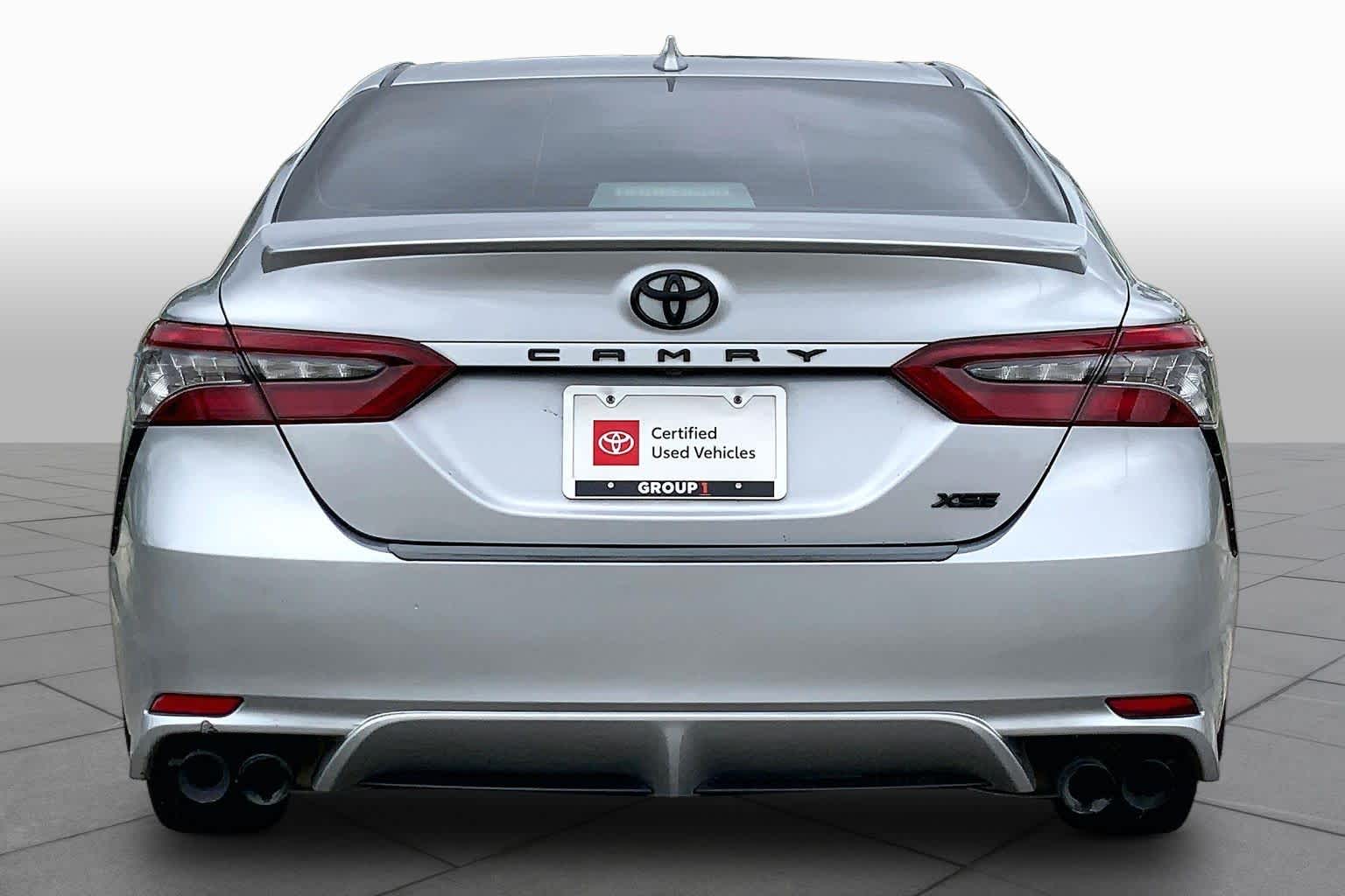 2022 Toyota Camry XSE Celestial Silver Metallic at Group 1 Toyota Southwest