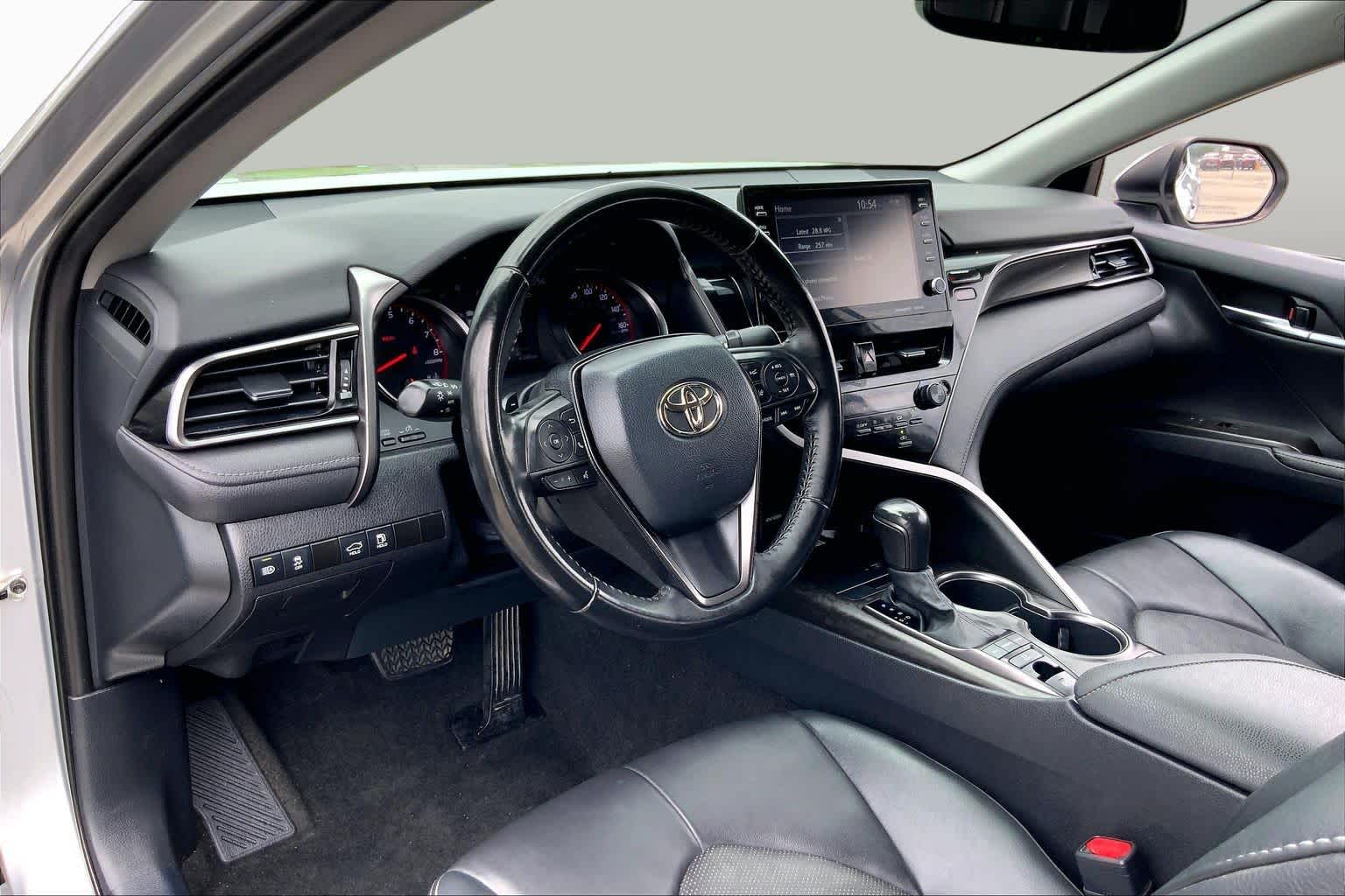2022 Toyota Camry XSE Celestial Silver Metallic at Group 1 Toyota Southwest