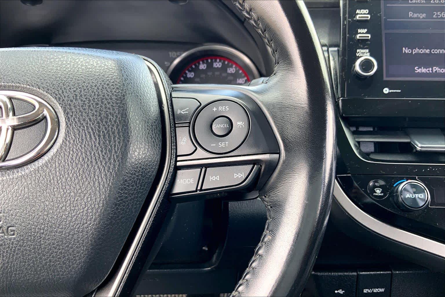 2022 Toyota Camry XSE Celestial Silver Metallic at Group 1 Toyota Southwest