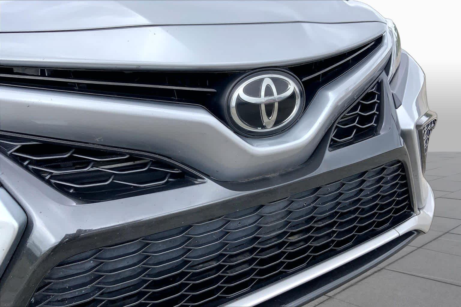 2022 Toyota Camry XSE Celestial Silver Metallic at Group 1 Toyota Southwest