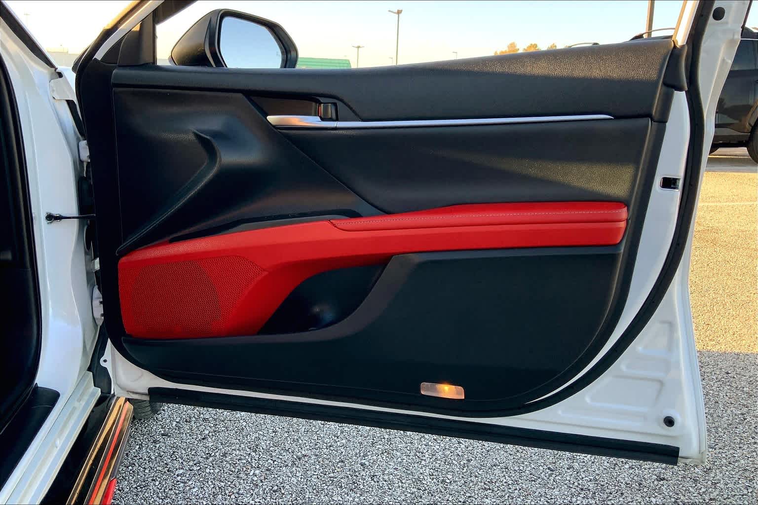 2021 Toyota Camry XSE V6 Wind Chill Pearl/Midnight Black Metallic at Group 1 Toyota Southwest