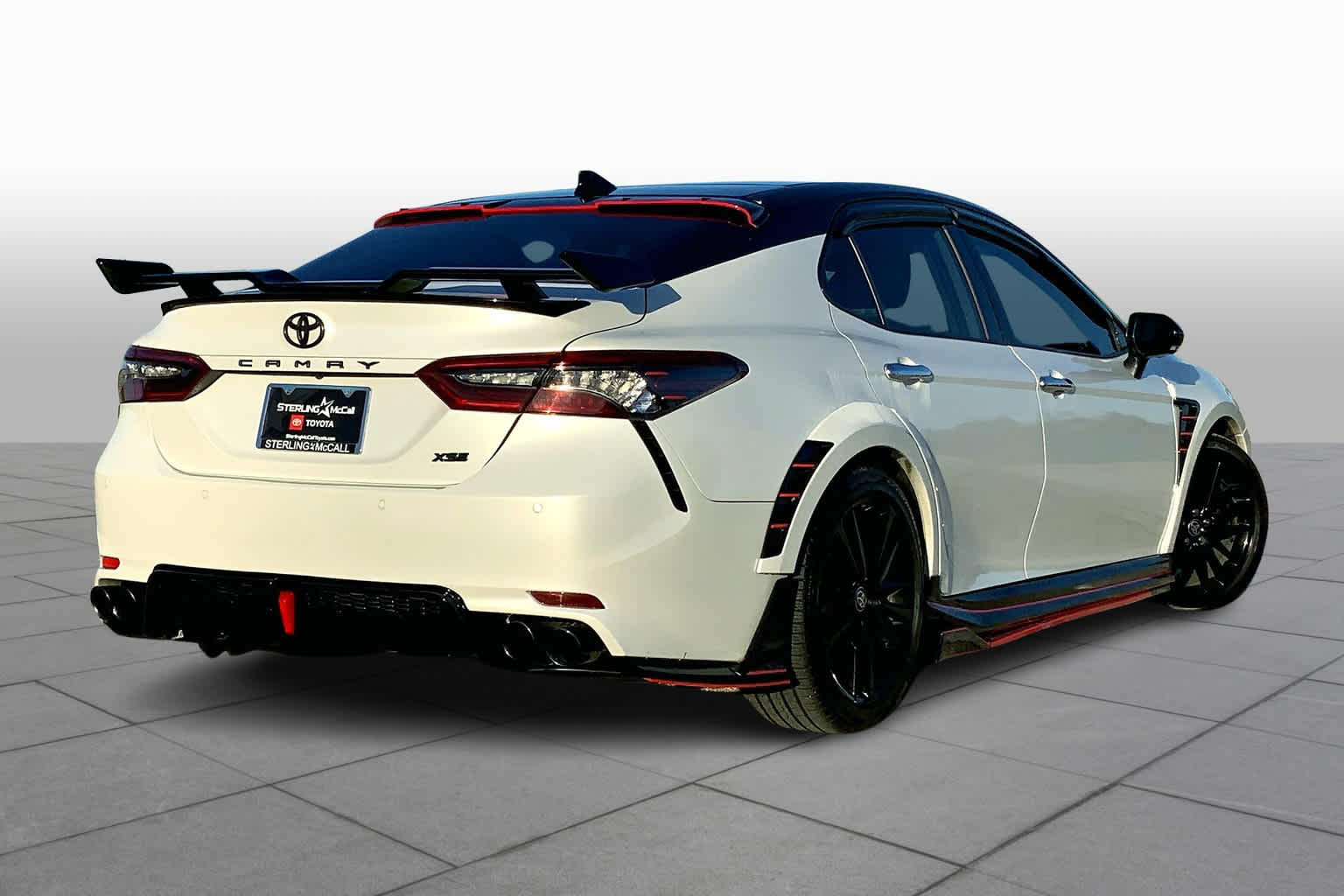 2021 Toyota Camry XSE V6 Wind Chill Pearl/Midnight Black Metallic at Group 1 Toyota Southwest