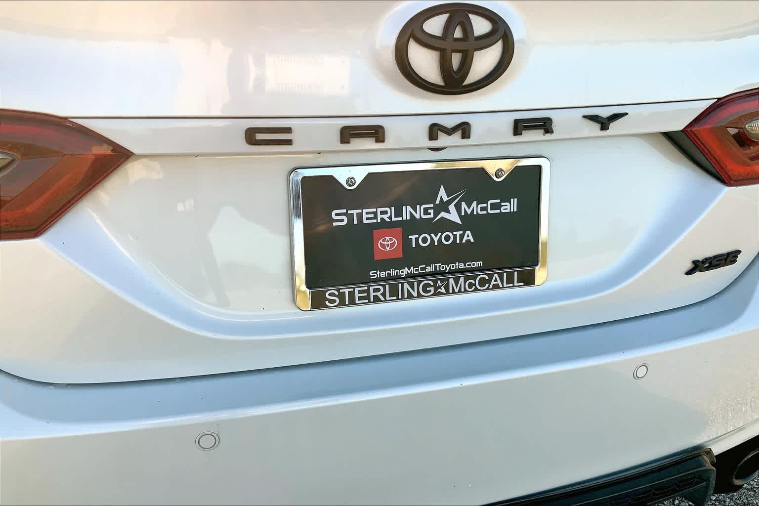 2021 Toyota Camry XSE V6 Wind Chill Pearl/Midnight Black Metallic at Group 1 Toyota Southwest