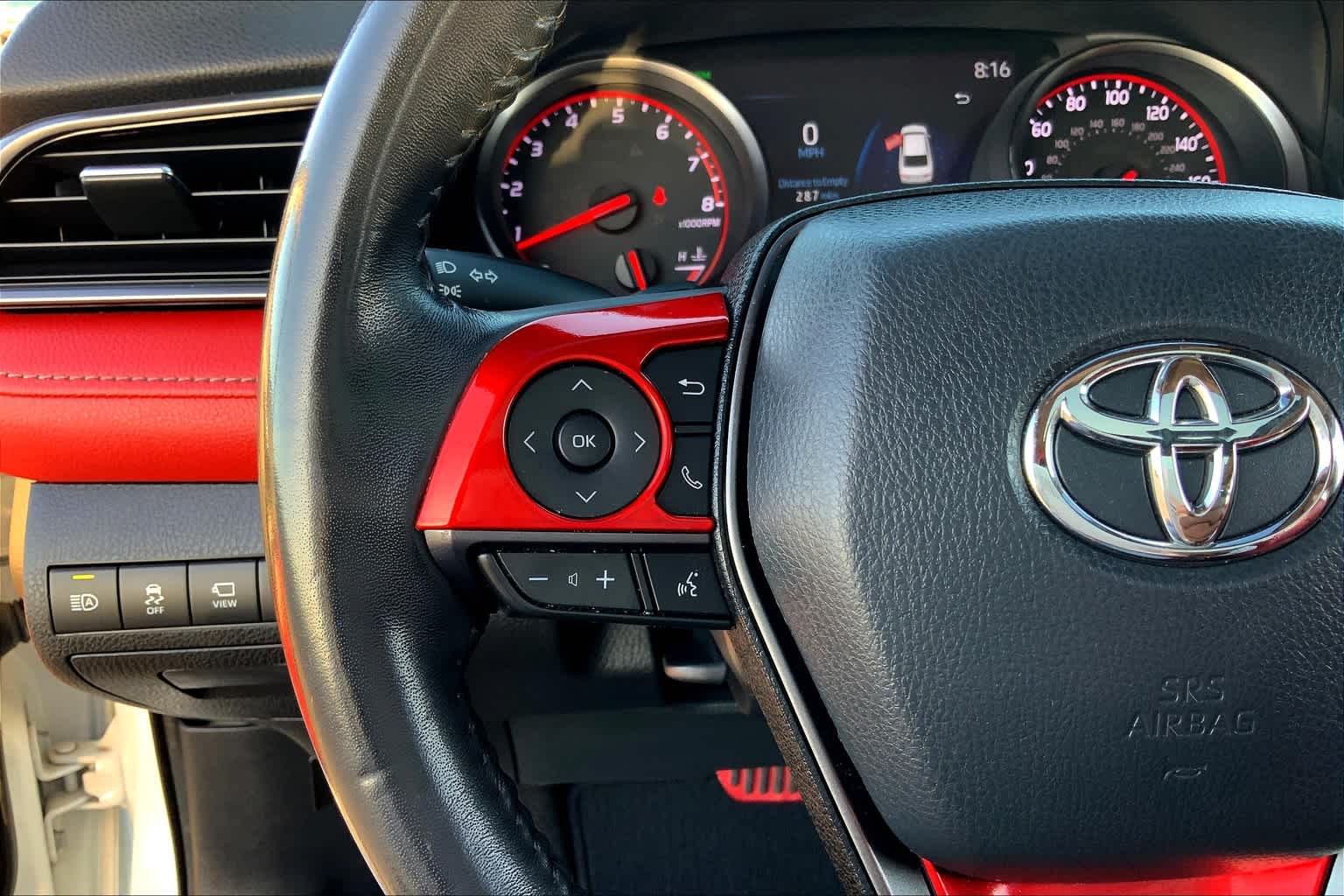 2021 Toyota Camry XSE V6 Wind Chill Pearl/Midnight Black Metallic at Group 1 Toyota Southwest