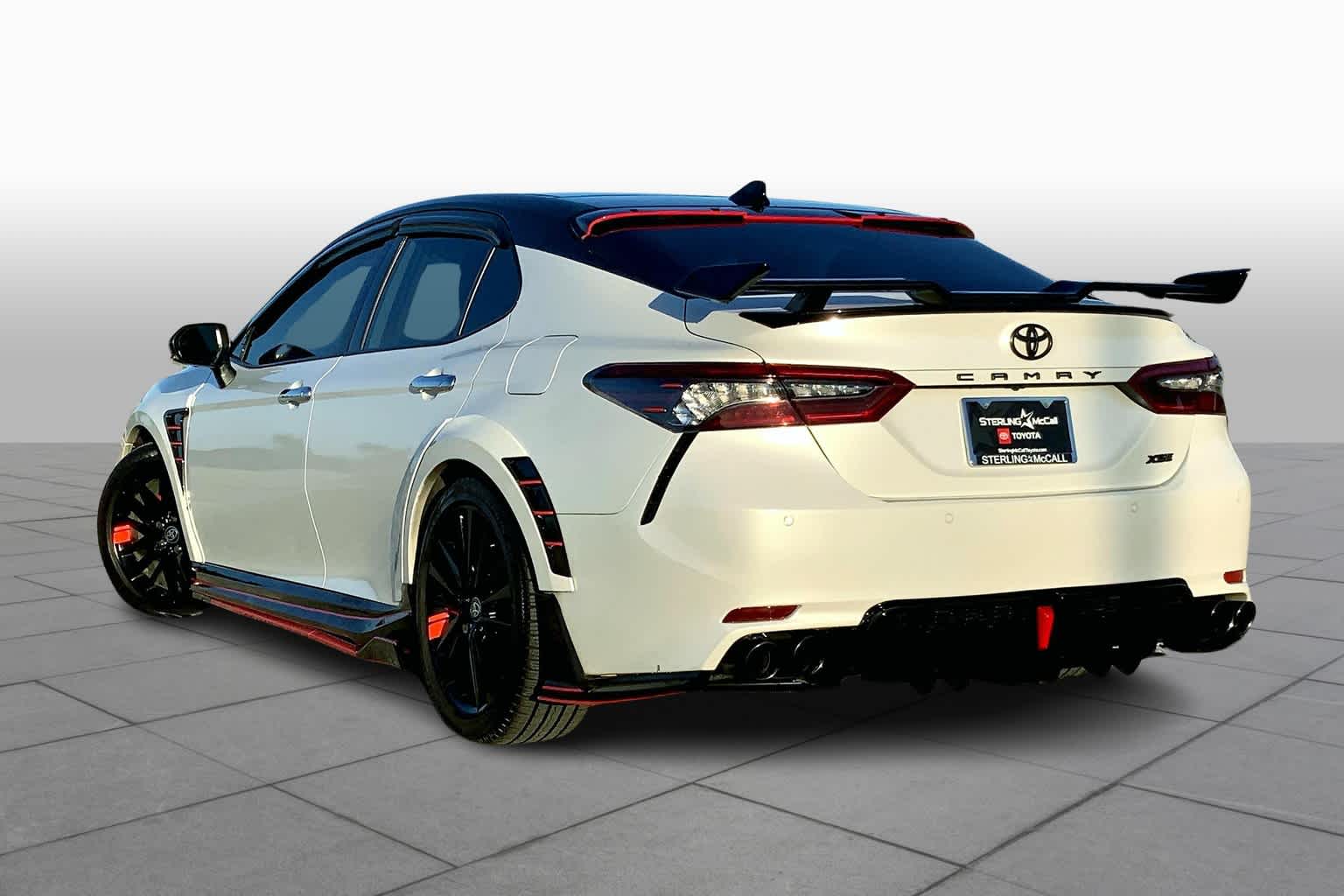2021 Toyota Camry XSE V6 Wind Chill Pearl/Midnight Black Metallic at Group 1 Toyota Southwest