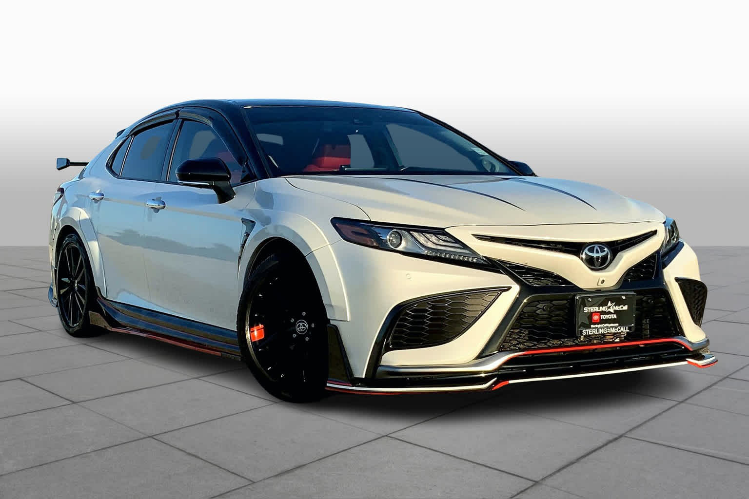 2021 Toyota Camry XSE V6 Wind Chill Pearl/Midnight Black Metallic at Group 1 Toyota Southwest