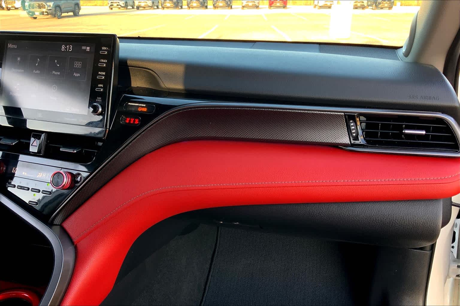 2021 Toyota Camry XSE V6 Wind Chill Pearl/Midnight Black Metallic at Group 1 Toyota Southwest