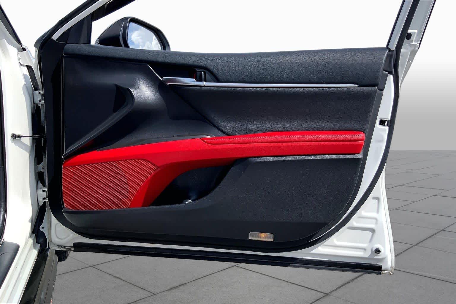 2021 Toyota Camry XSE V6 Wind Chill Pearl/Midnight Black Metallic at Beck & Masten Kia