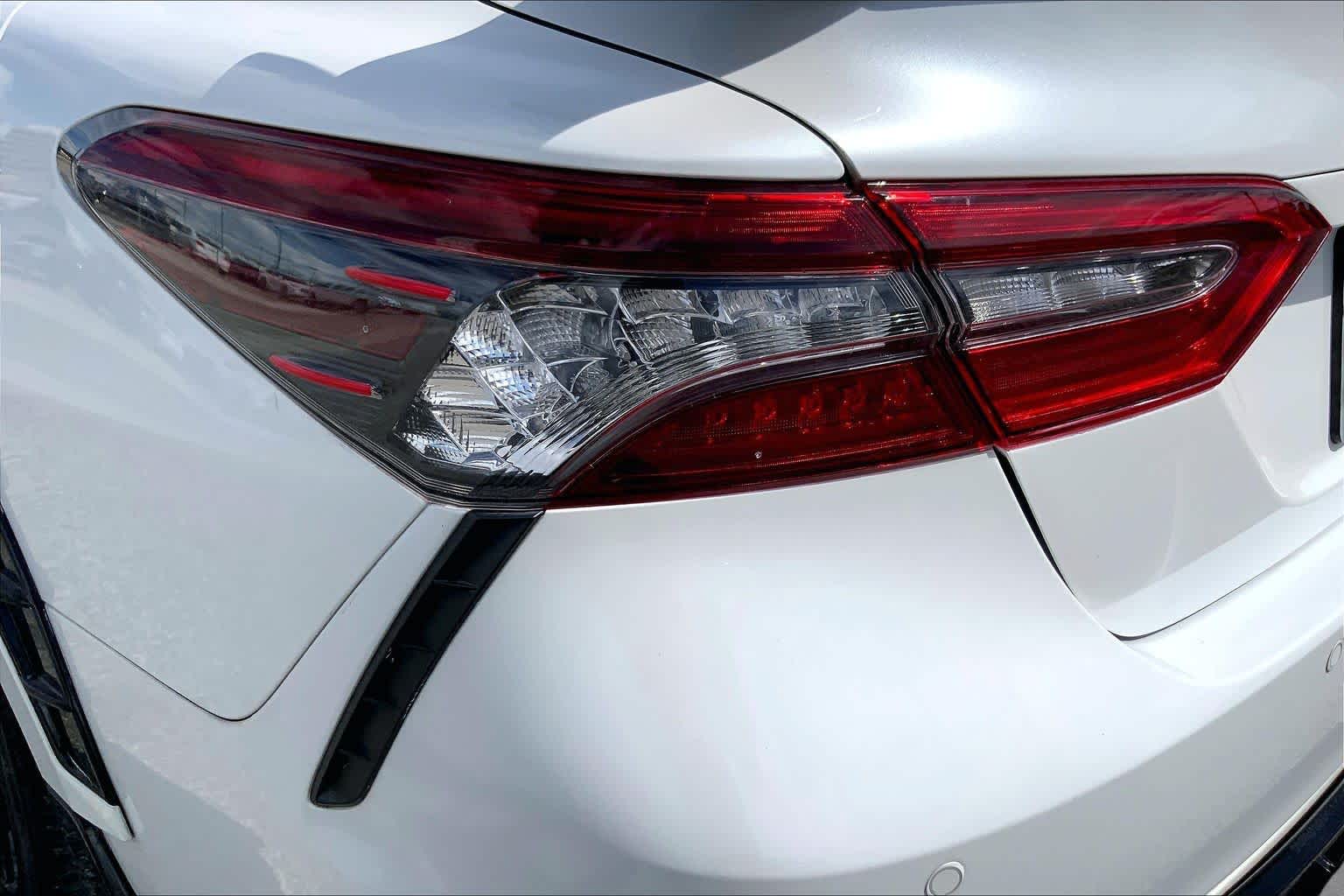 2021 Toyota Camry XSE V6 Wind Chill Pearl/Midnight Black Metallic at Beck & Masten Kia