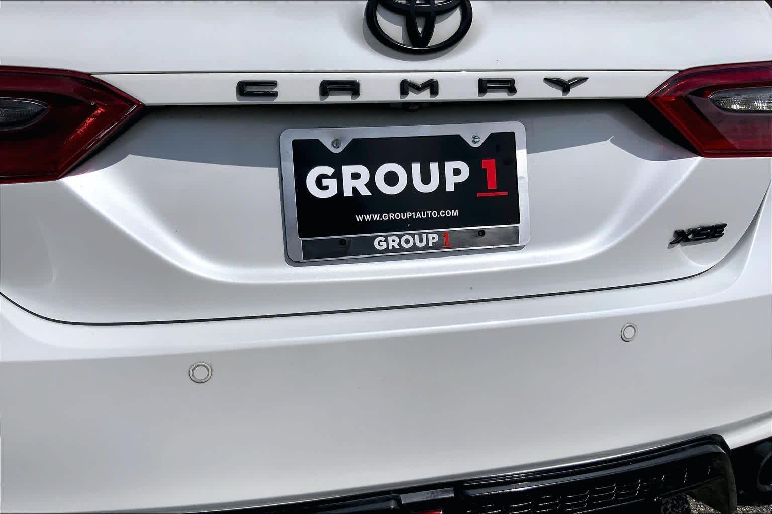 2021 Toyota Camry XSE V6 Wind Chill Pearl/Midnight Black Metallic at Beck & Masten Kia