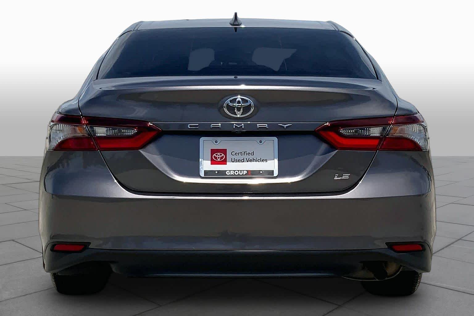 2024 Toyota Camry LE Predawn Gray Mica at Group 1 Toyota Southwest
