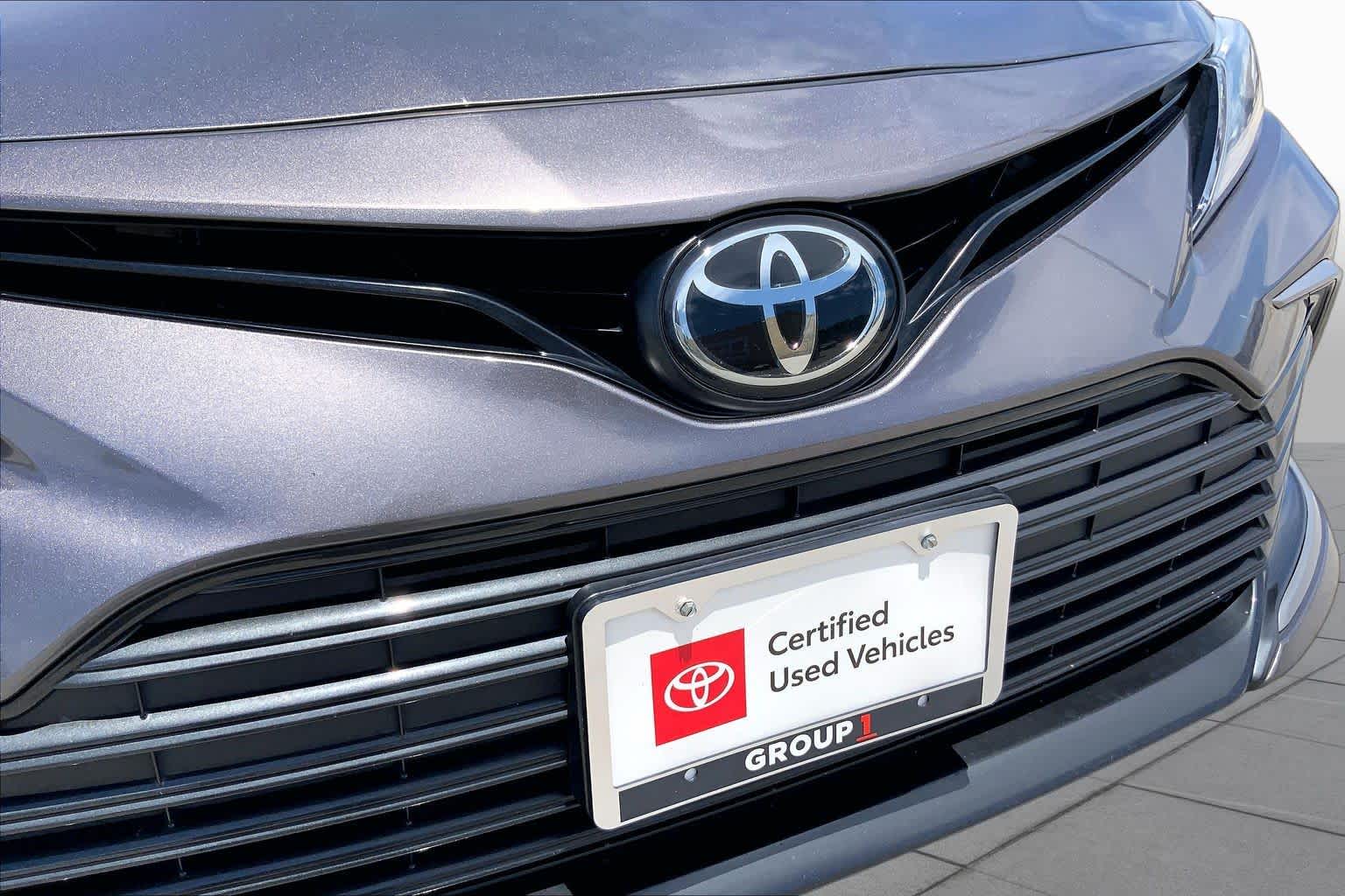 2024 Toyota Camry LE Predawn Gray Mica at Group 1 Toyota Southwest