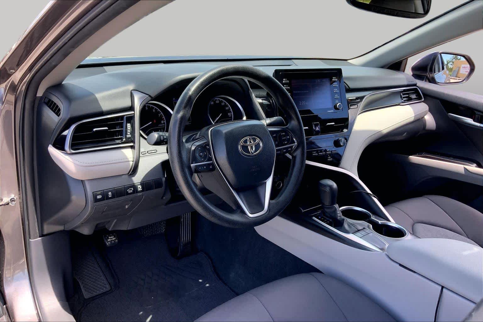 2024 Toyota Camry LE Predawn Gray Mica at Group 1 Toyota Southwest