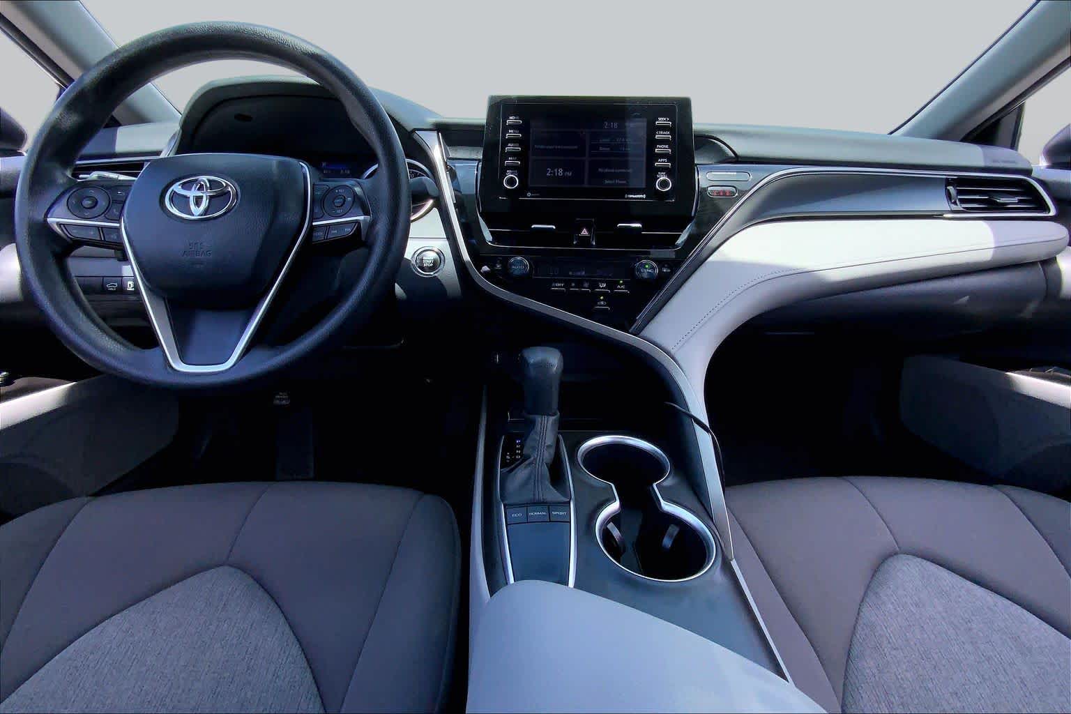 2024 Toyota Camry LE Predawn Gray Mica at Group 1 Toyota Southwest