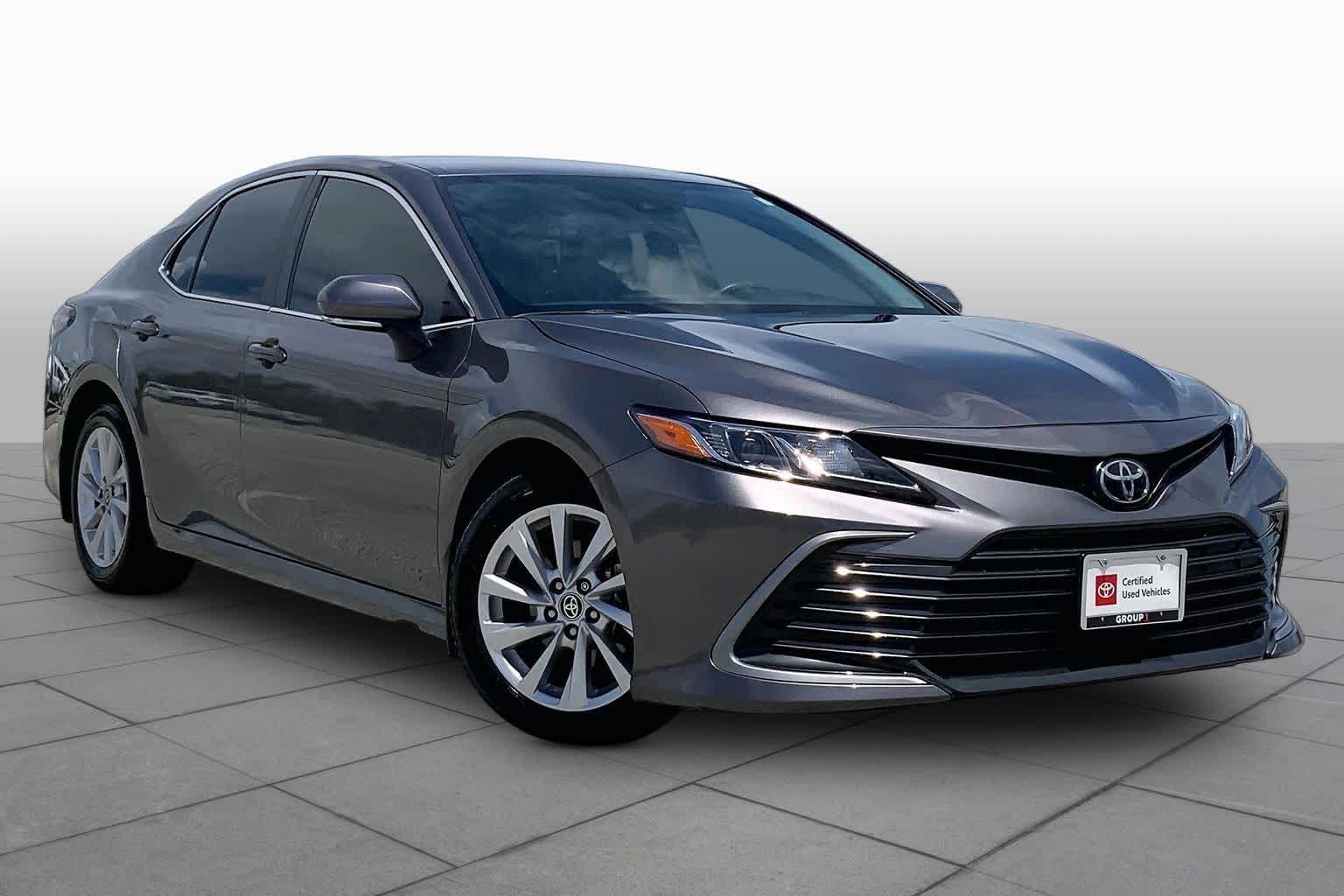 2024 Toyota Camry LE Predawn Gray Mica at Group 1 Toyota Southwest
