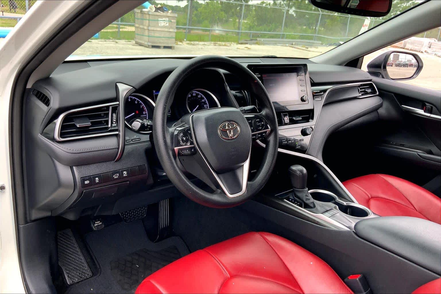 2023 Toyota Camry LE Ice Cap at AutoNation Toyota Gulf Fwy