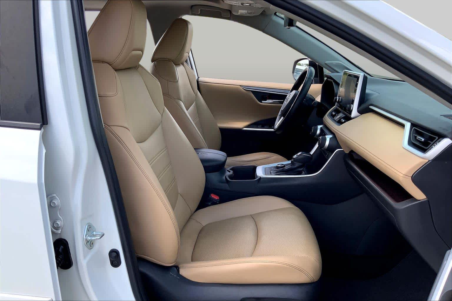 2022 Toyota RAV4 Hybrid Limited Blizzard Pearl at Group 1 Toyota Southwest