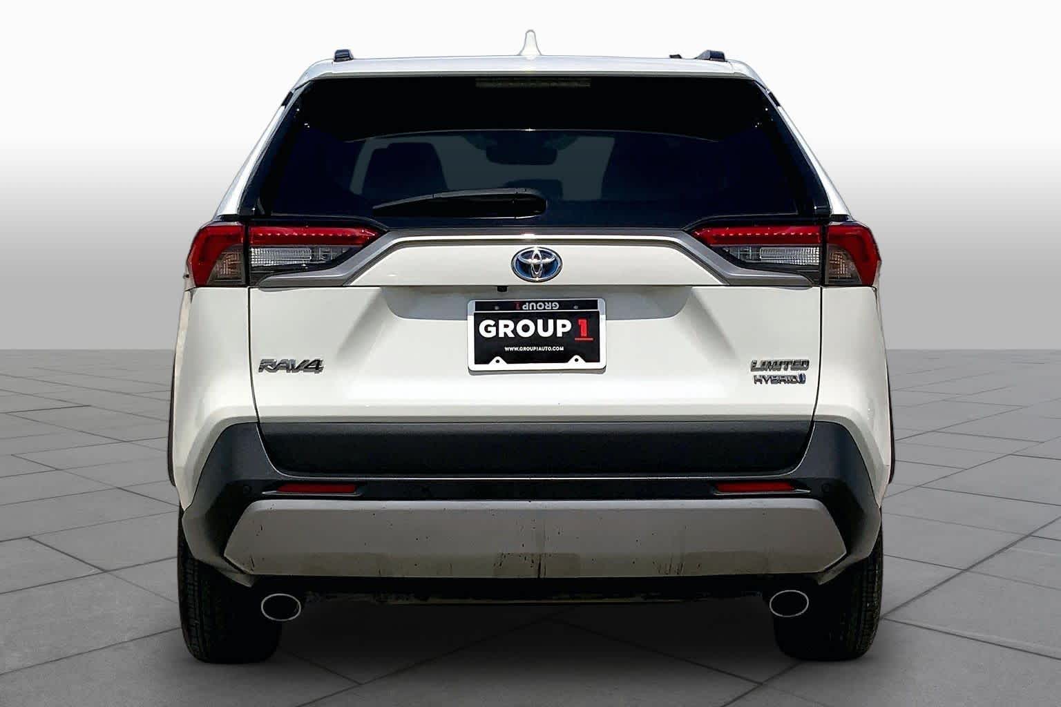 2022 Toyota RAV4 Hybrid Limited Blizzard Pearl at Group 1 Toyota Southwest