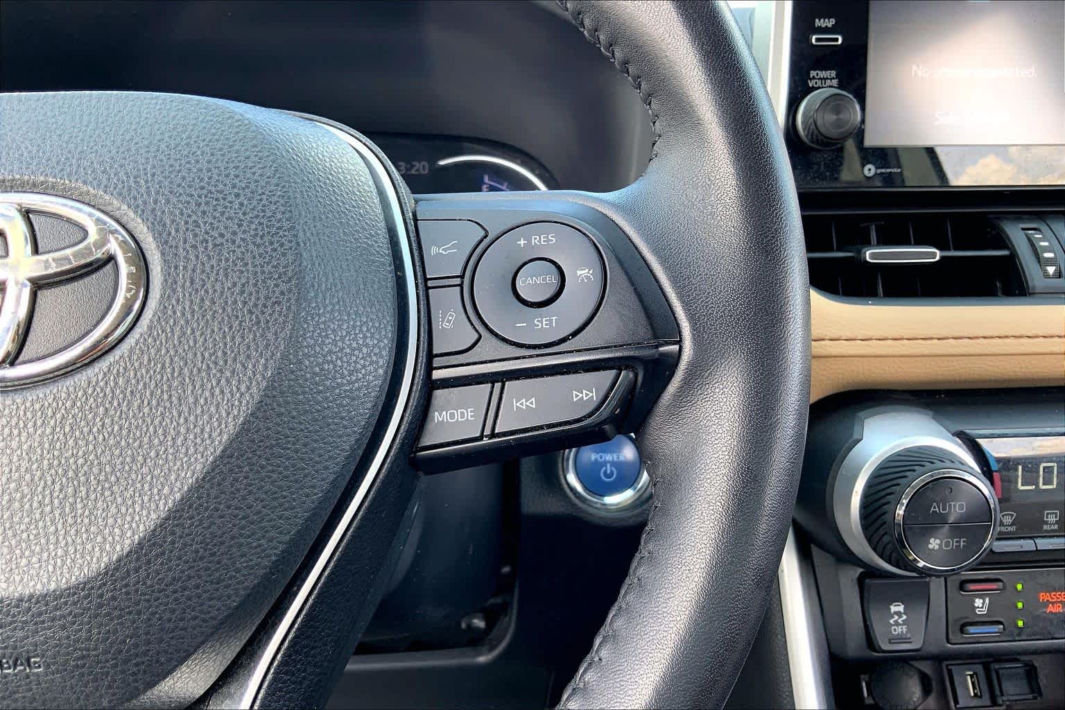 2022 Toyota RAV4 Hybrid Limited Blizzard Pearl at Group 1 Toyota Southwest