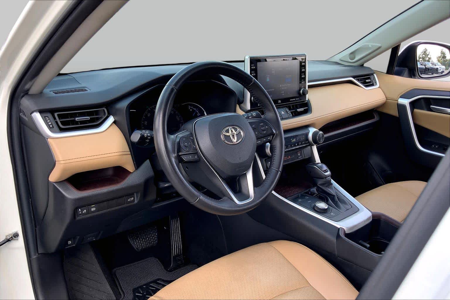2022 Toyota RAV4 Hybrid Limited Blizzard Pearl at Group 1 Toyota Southwest