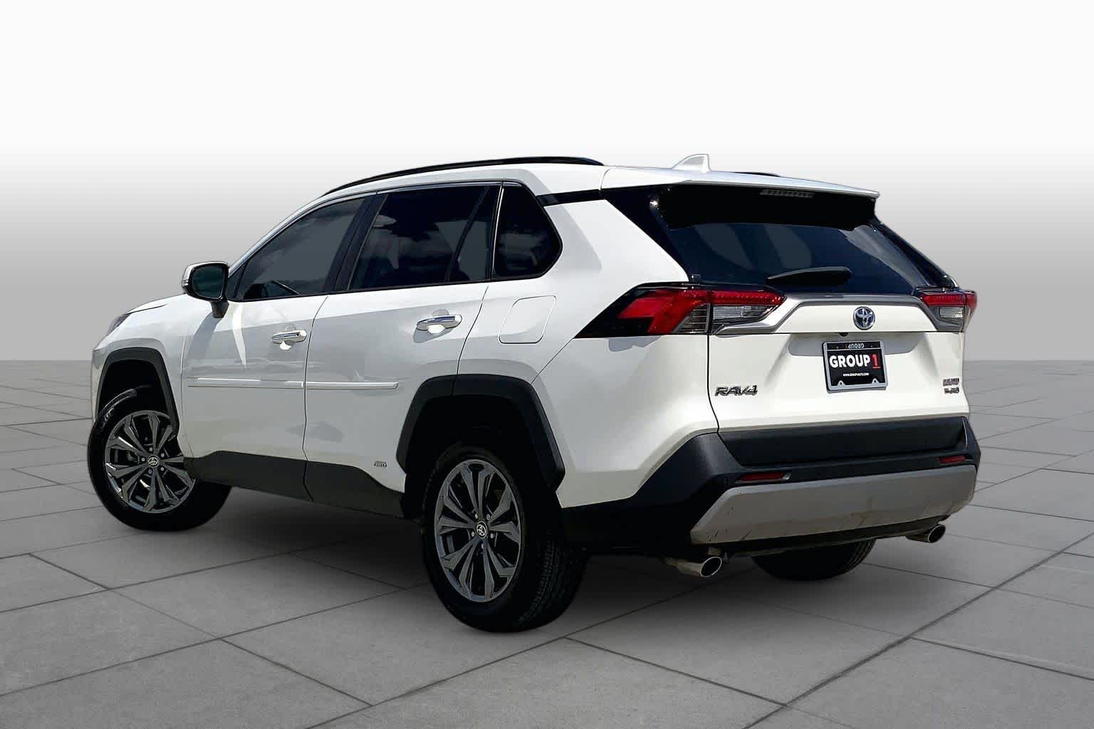 2022 Toyota RAV4 Hybrid Limited Blizzard Pearl at Group 1 Toyota Southwest