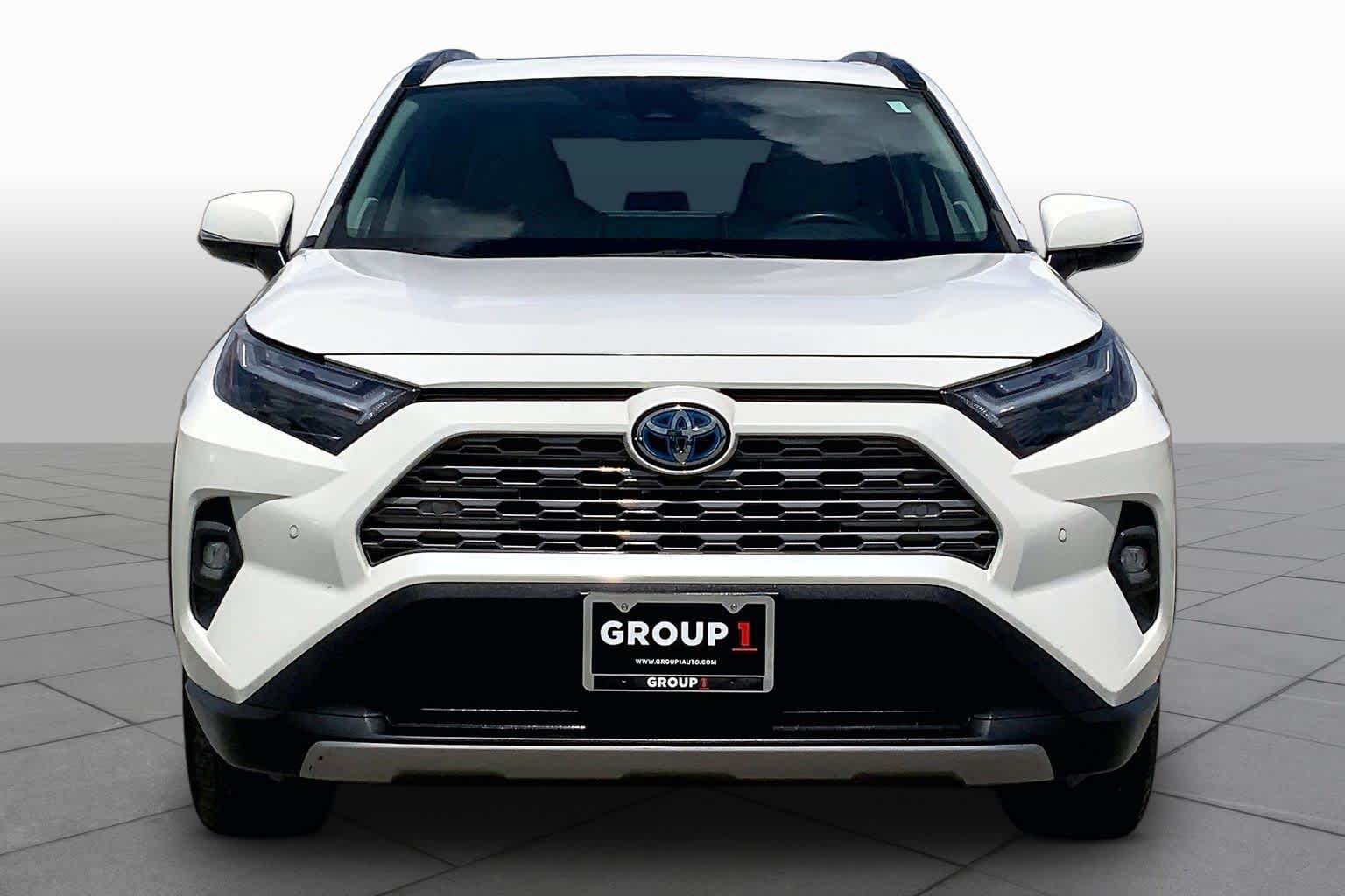 2022 Toyota RAV4 Hybrid Limited Blizzard Pearl at Group 1 Toyota Southwest