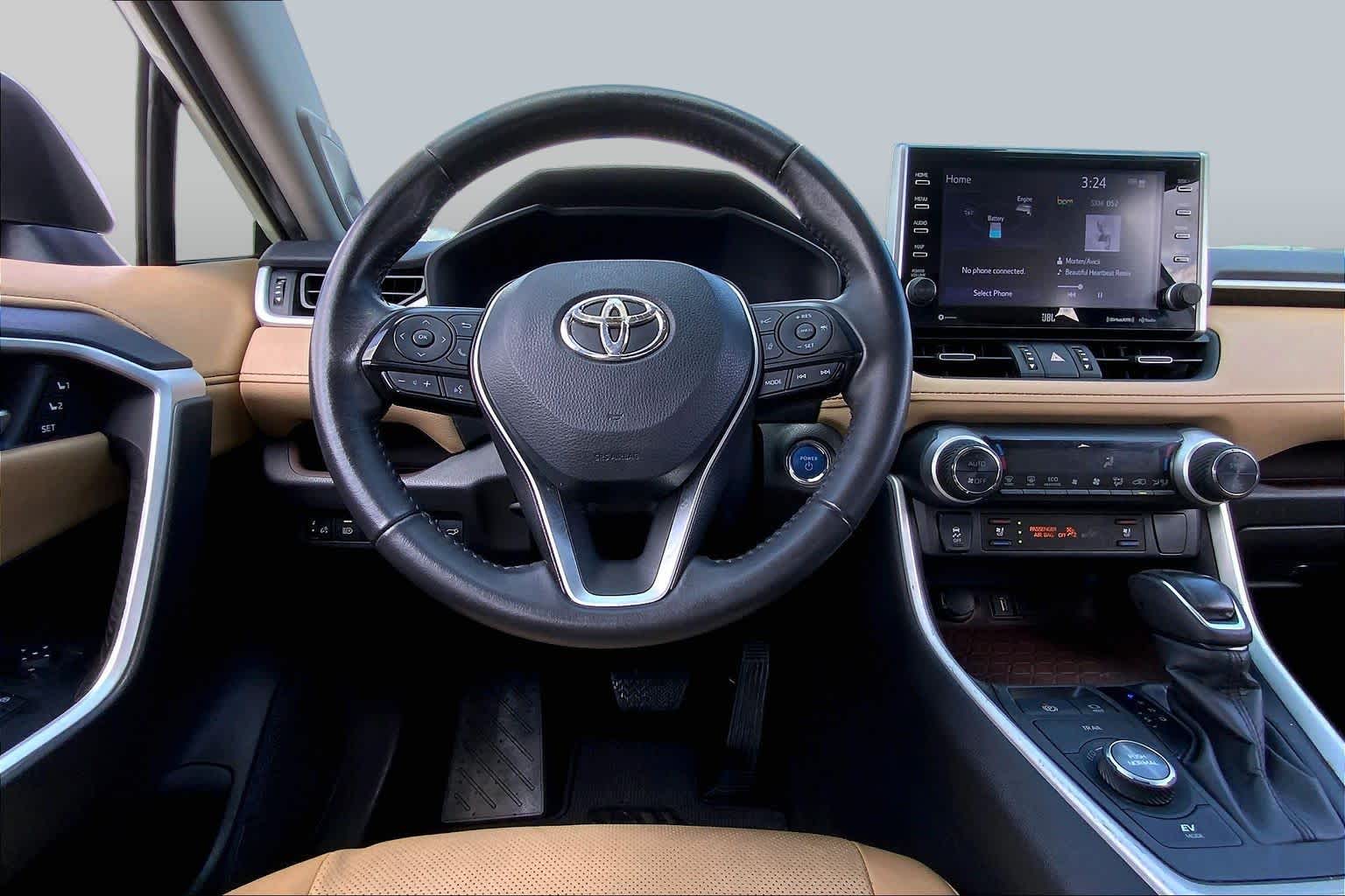 2022 Toyota RAV4 Hybrid Limited Blizzard Pearl at Group 1 Toyota Southwest