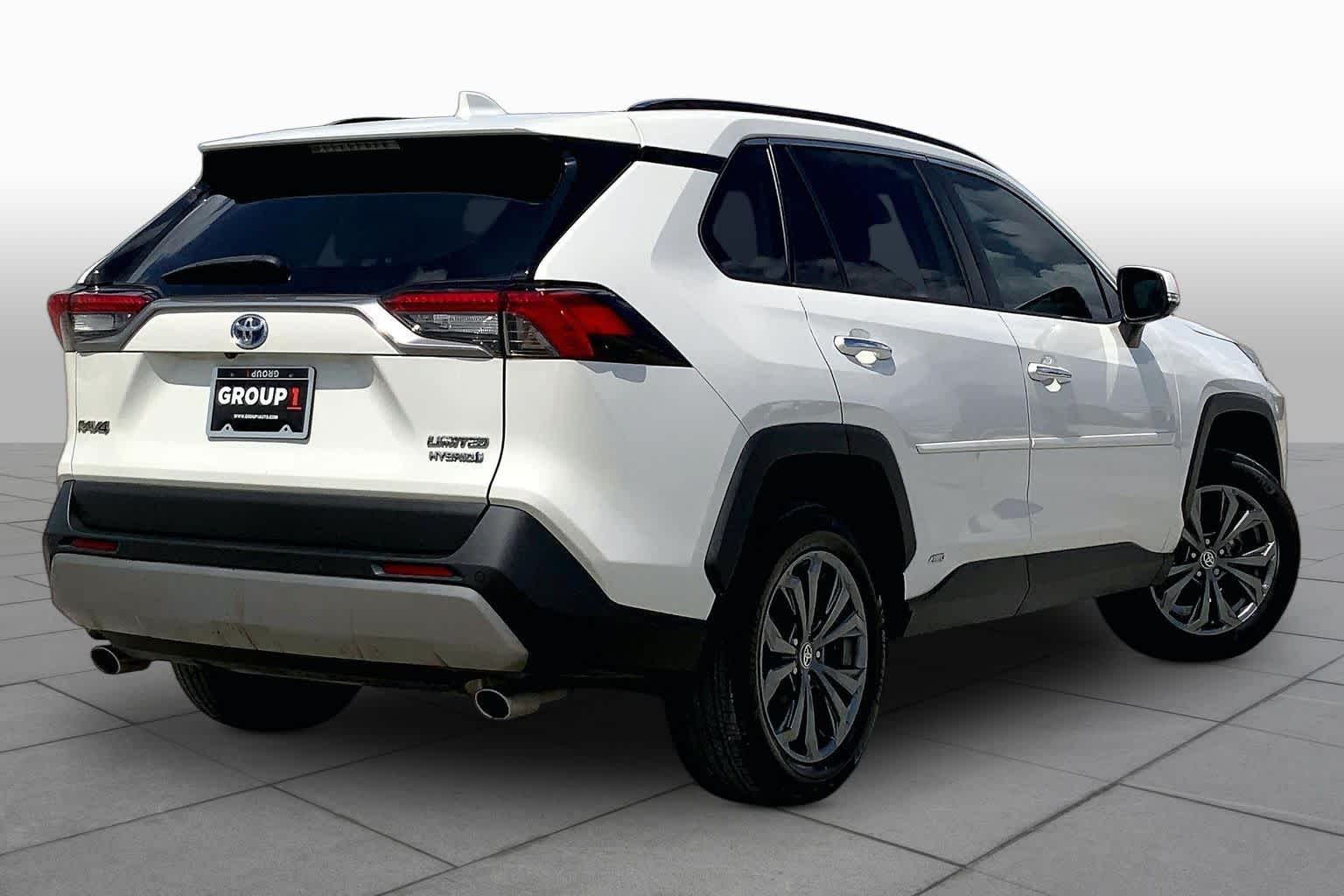 2022 Toyota RAV4 Hybrid Limited Blizzard Pearl at Group 1 Toyota Southwest