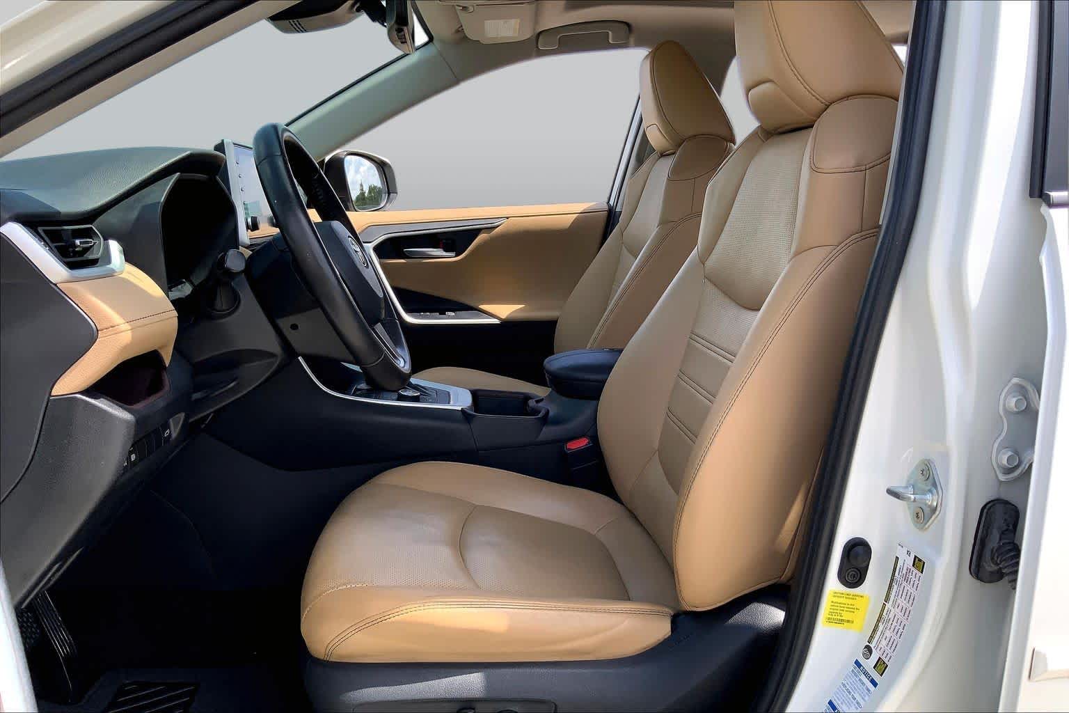 2022 Toyota RAV4 Hybrid Limited Blizzard Pearl at Group 1 Toyota Southwest