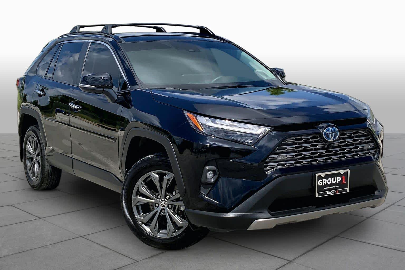 2024 Toyota RAV4 Hybrid Limited Midnight Black Metallic at Group 1 Toyota Southwest