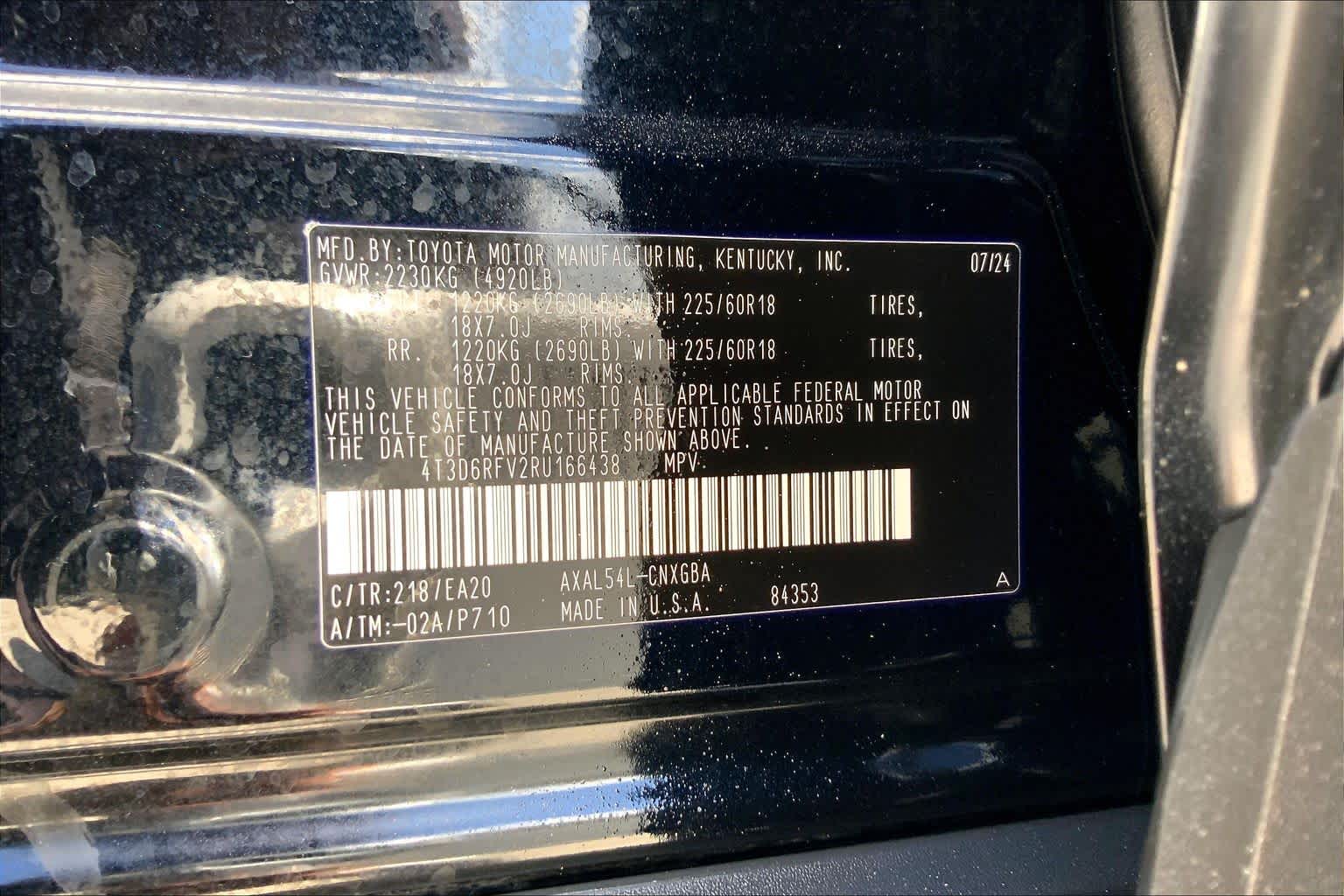 2024 Toyota RAV4 Hybrid Limited Midnight Black Metallic at Group 1 Toyota Southwest
