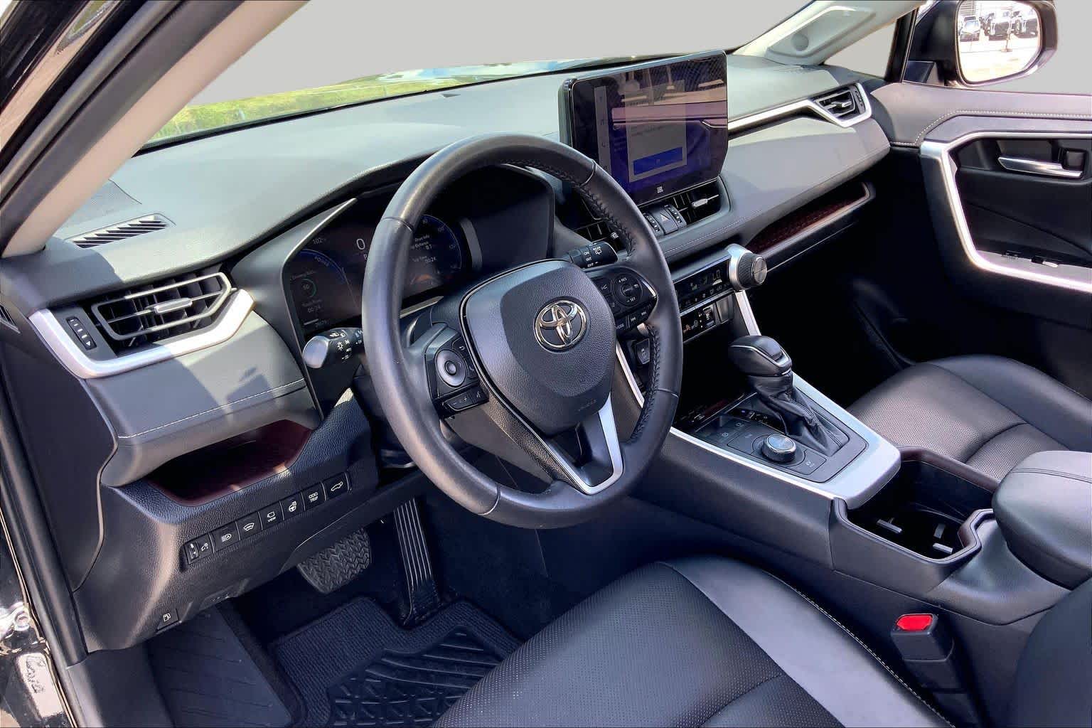 2024 Toyota RAV4 Hybrid Limited Midnight Black Metallic at Group 1 Toyota Southwest