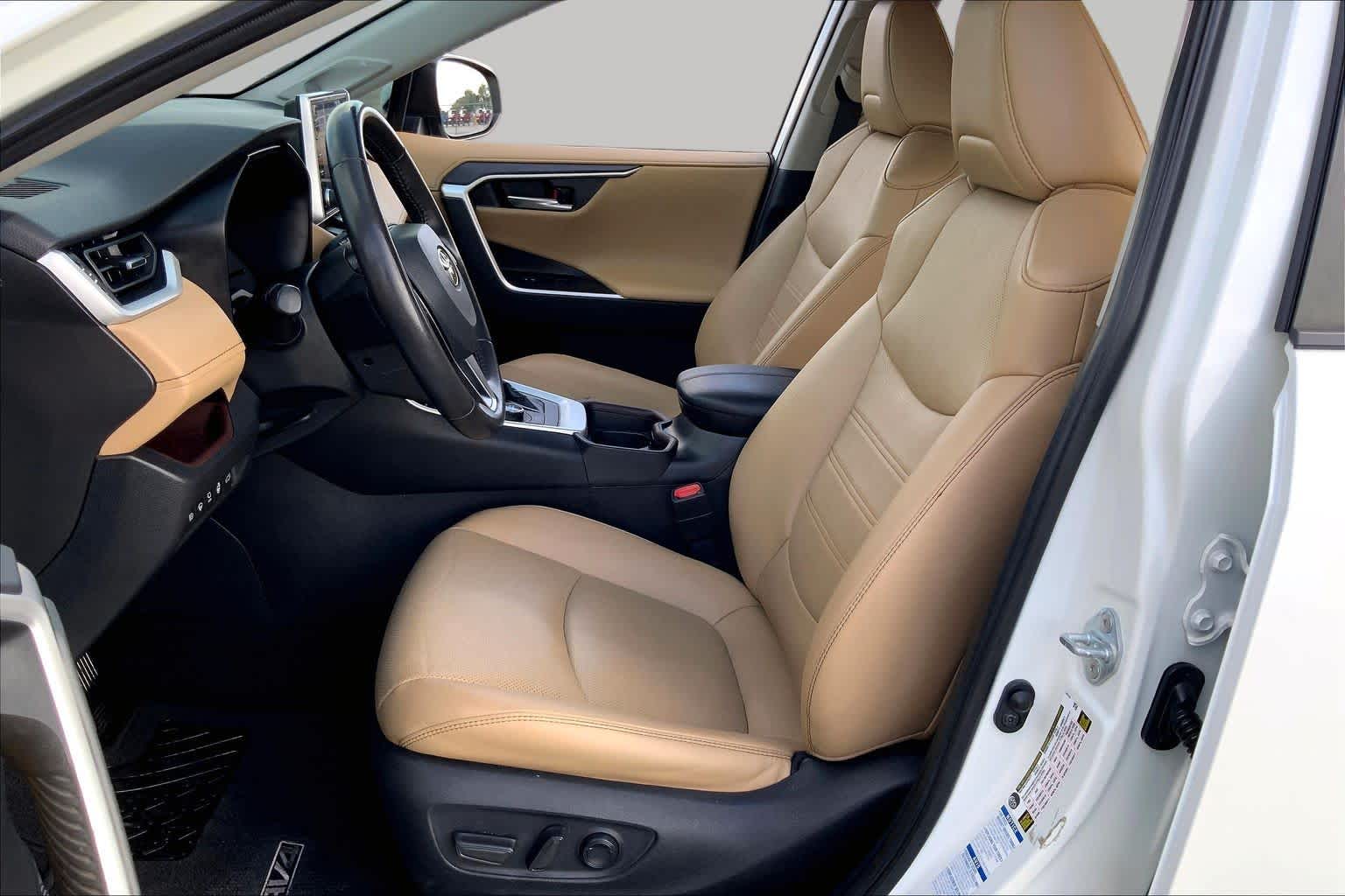 2021 Toyota RAV4 Hybrid Limited Blizzard Pearl at Lexus Southwest Houston