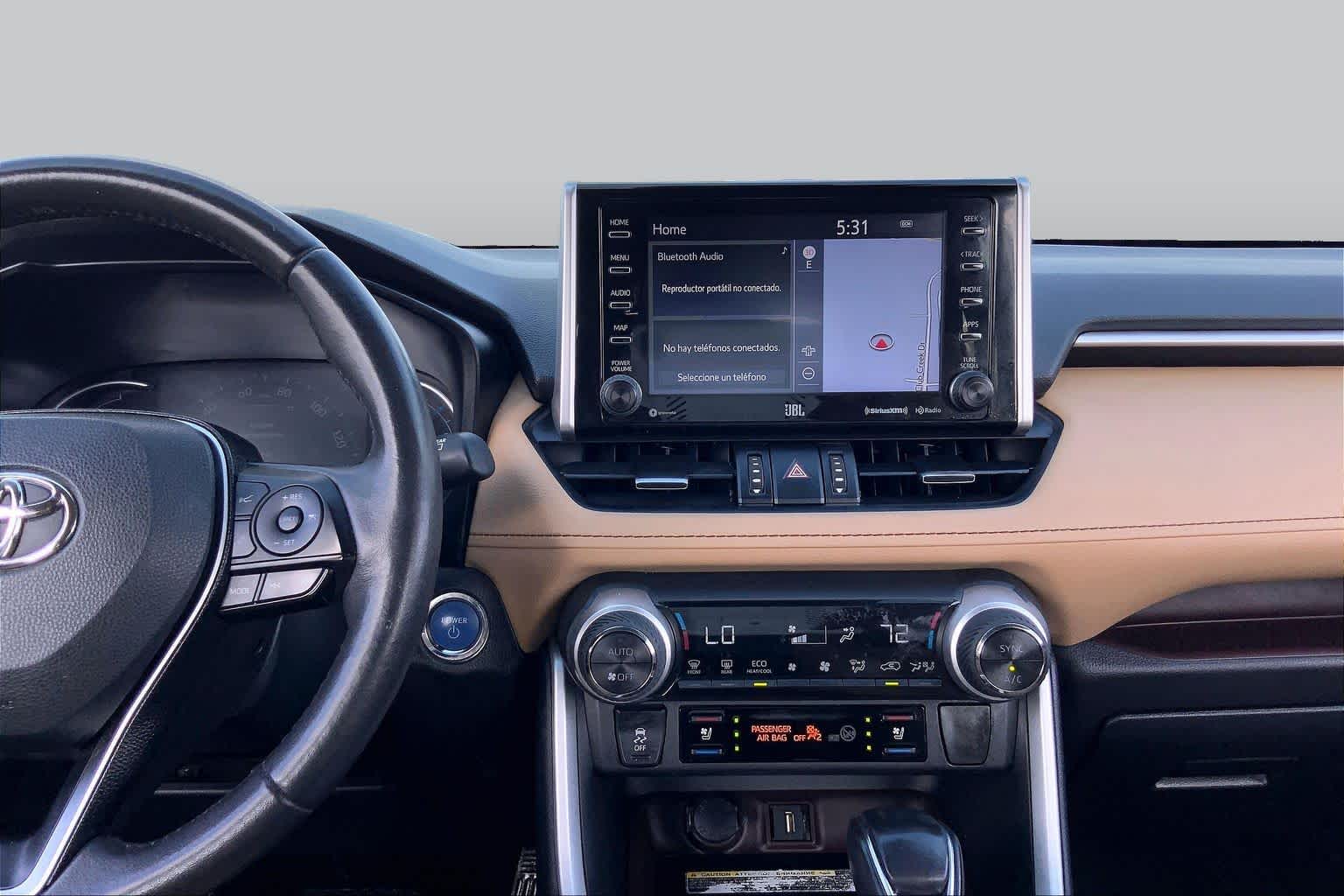 2021 Toyota RAV4 Hybrid Limited Blizzard Pearl at Lexus Southwest Houston