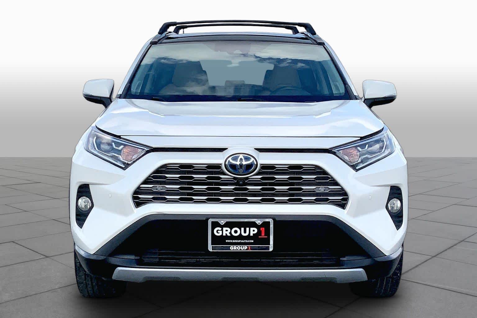 2021 Toyota RAV4 Hybrid Limited Blizzard Pearl at Lexus Southwest Houston