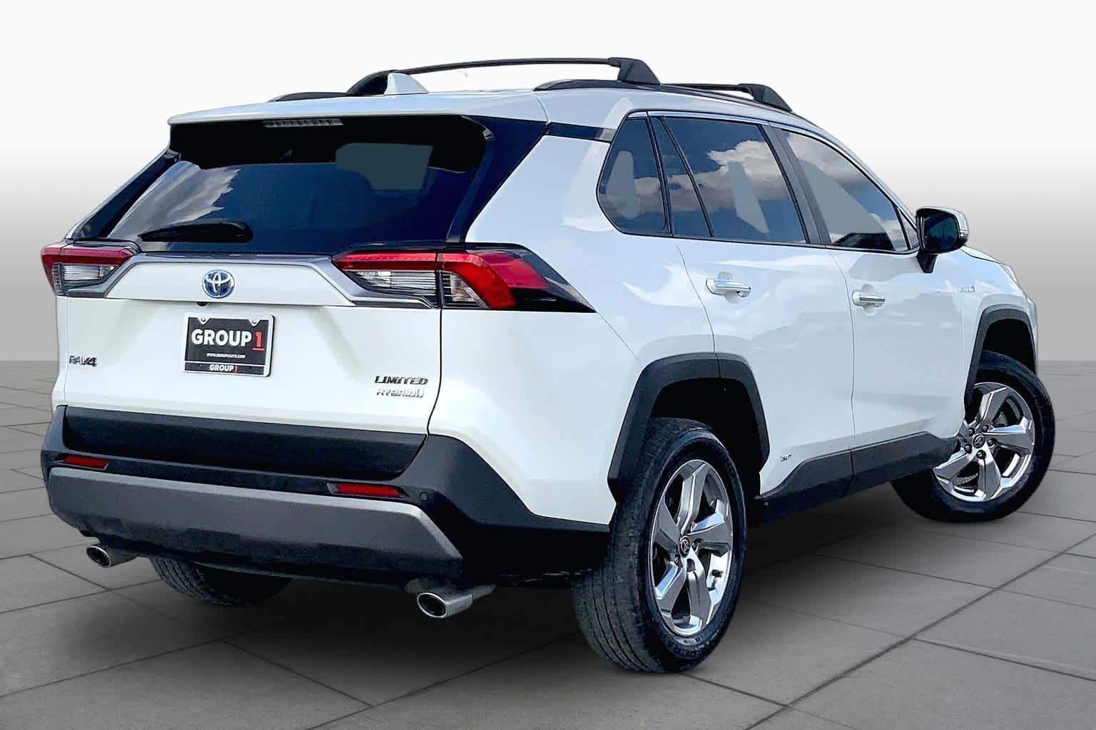 2021 Toyota RAV4 Hybrid Limited Blizzard Pearl at Lexus Southwest Houston