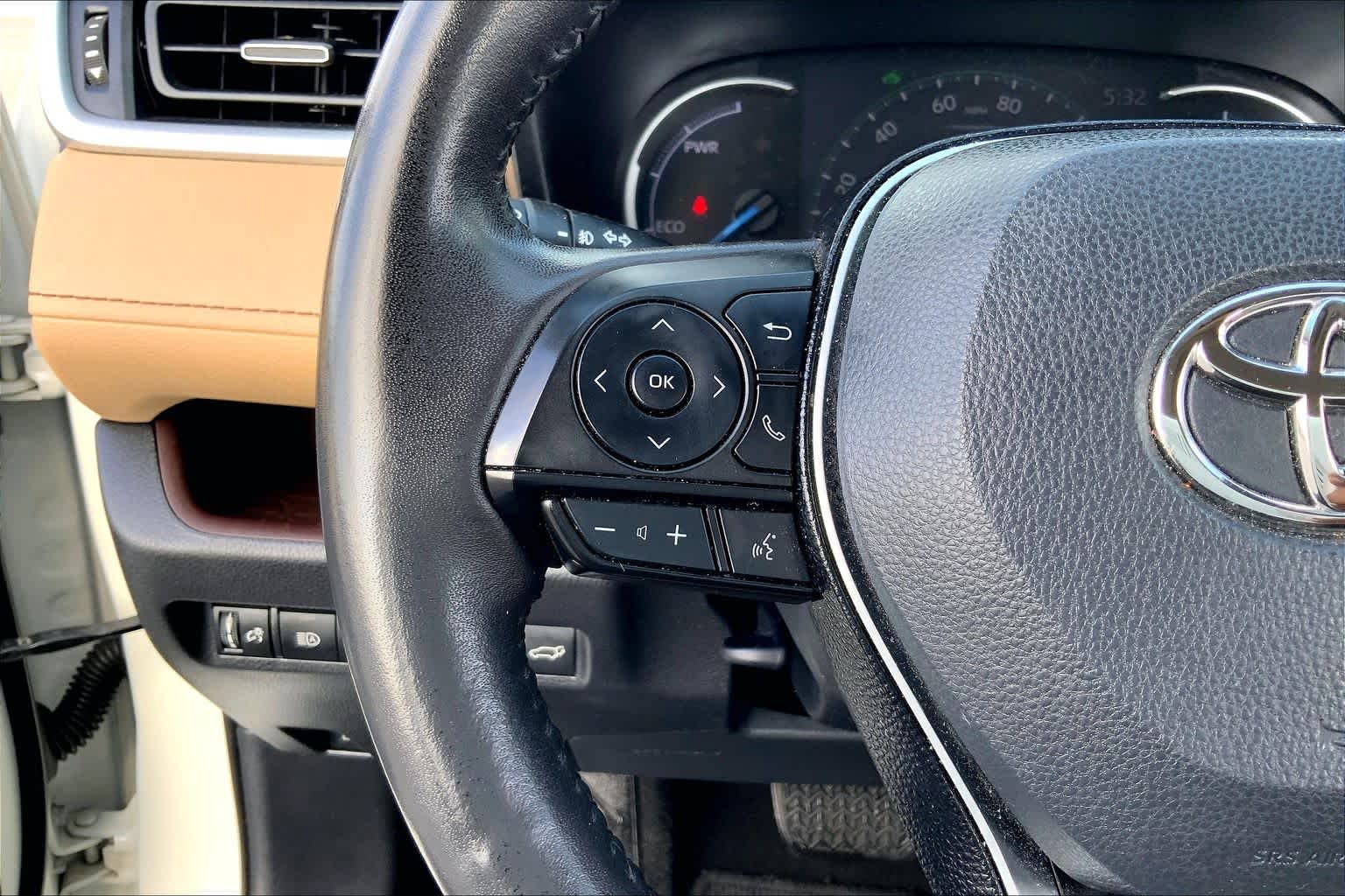 2021 Toyota RAV4 Hybrid Limited Blizzard Pearl at Lexus Southwest Houston