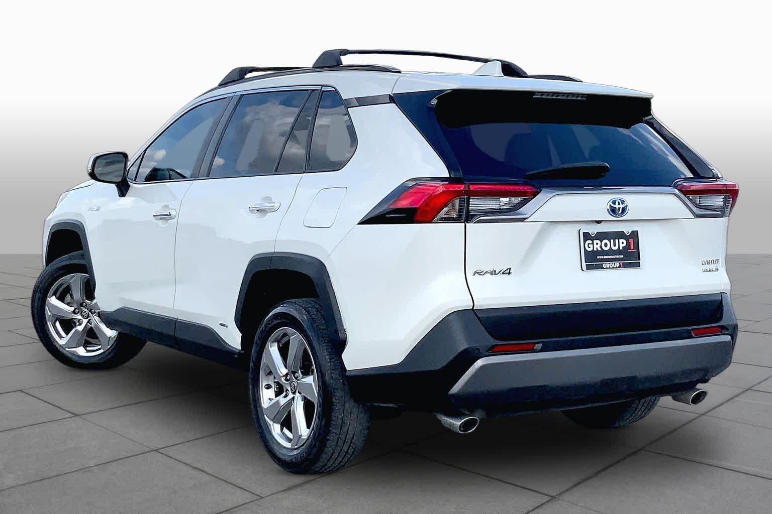 2021 Toyota RAV4 Hybrid Limited Blizzard Pearl at Lexus Southwest Houston
