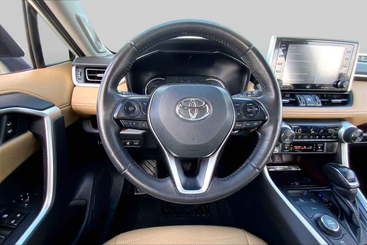 2021 Toyota RAV4 Hybrid Limited Blizzard Pearl at Lexus Southwest Houston