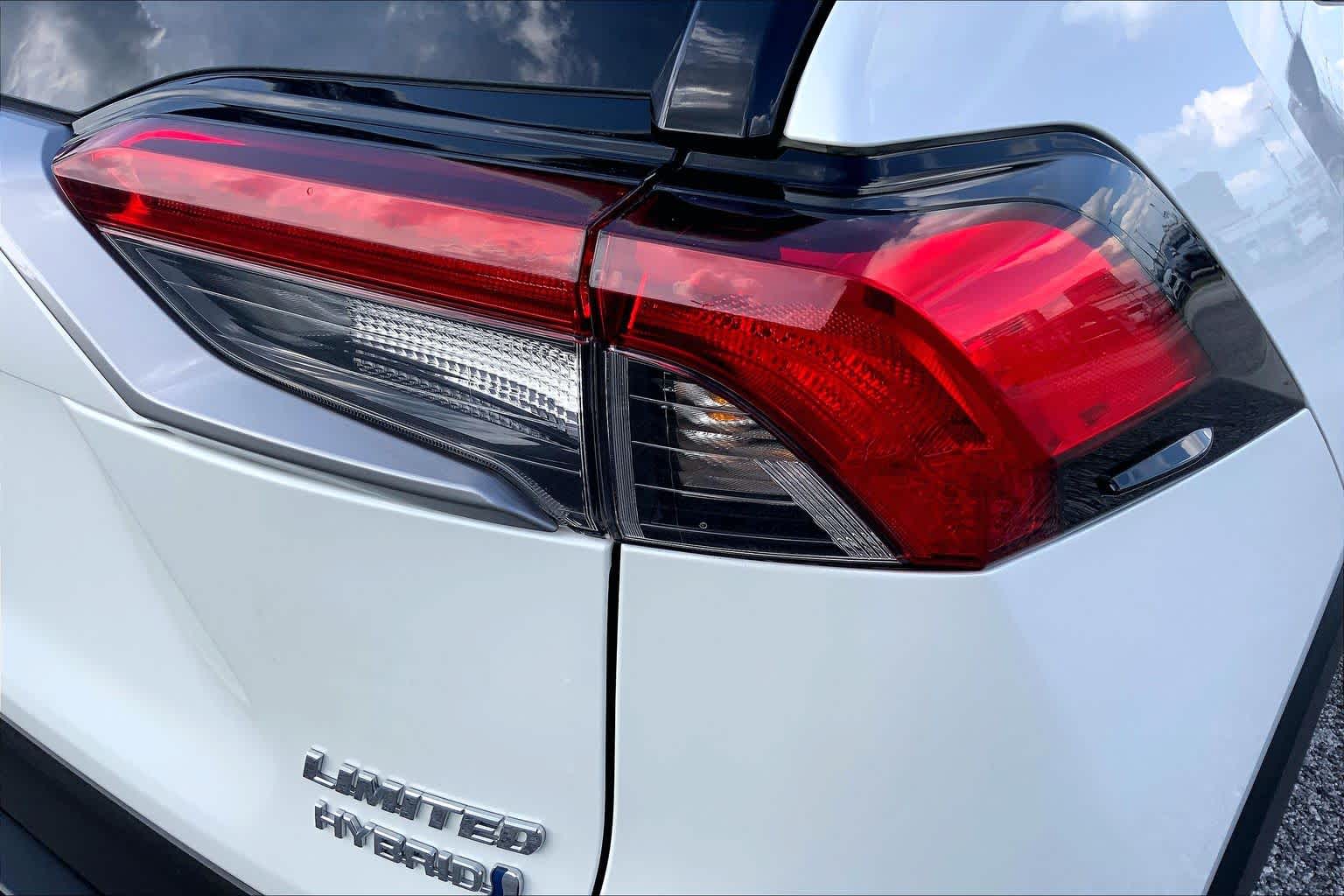 2021 Toyota RAV4 Hybrid Limited Blizzard Pearl at Lexus Southwest Houston