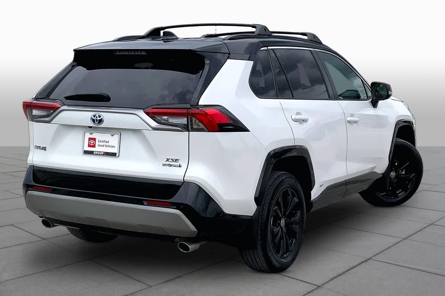 2023 Toyota RAV4 Hybrid XSE Wind Chill Pearl/Midnight Black Metallic at Texan GMC Buick