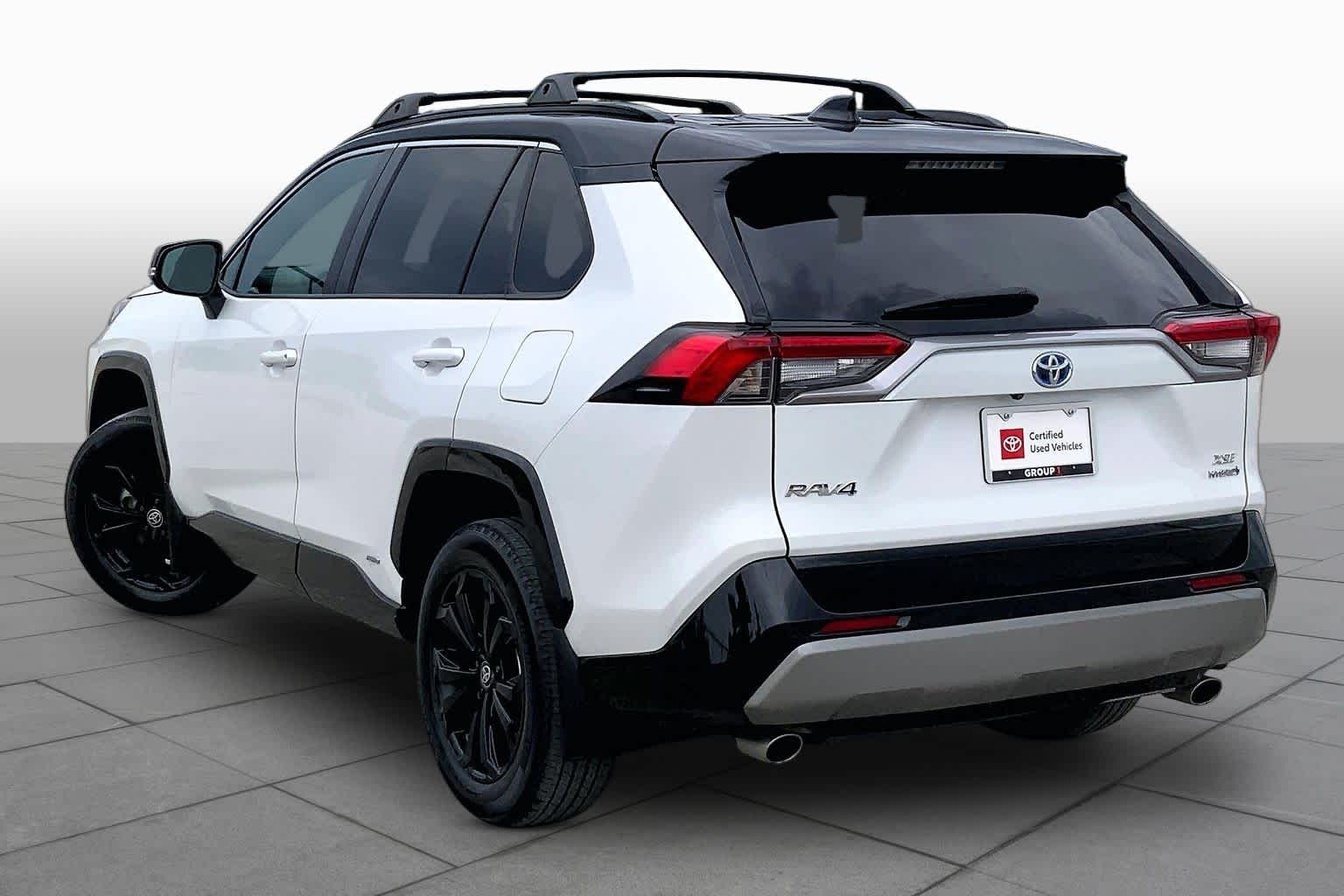 2023 Toyota RAV4 Hybrid XSE Wind Chill Pearl/Midnight Black Metallic at Texan GMC Buick