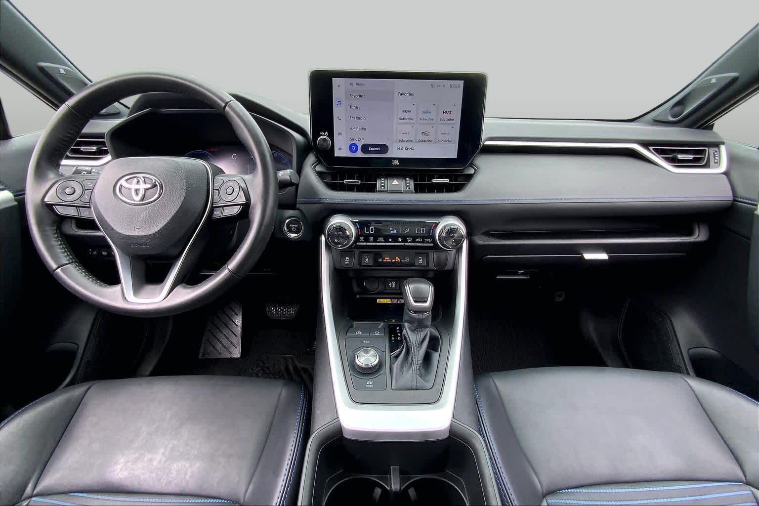 2023 Toyota RAV4 Hybrid XSE Wind Chill Pearl/Midnight Black Metallic at Texan GMC Buick